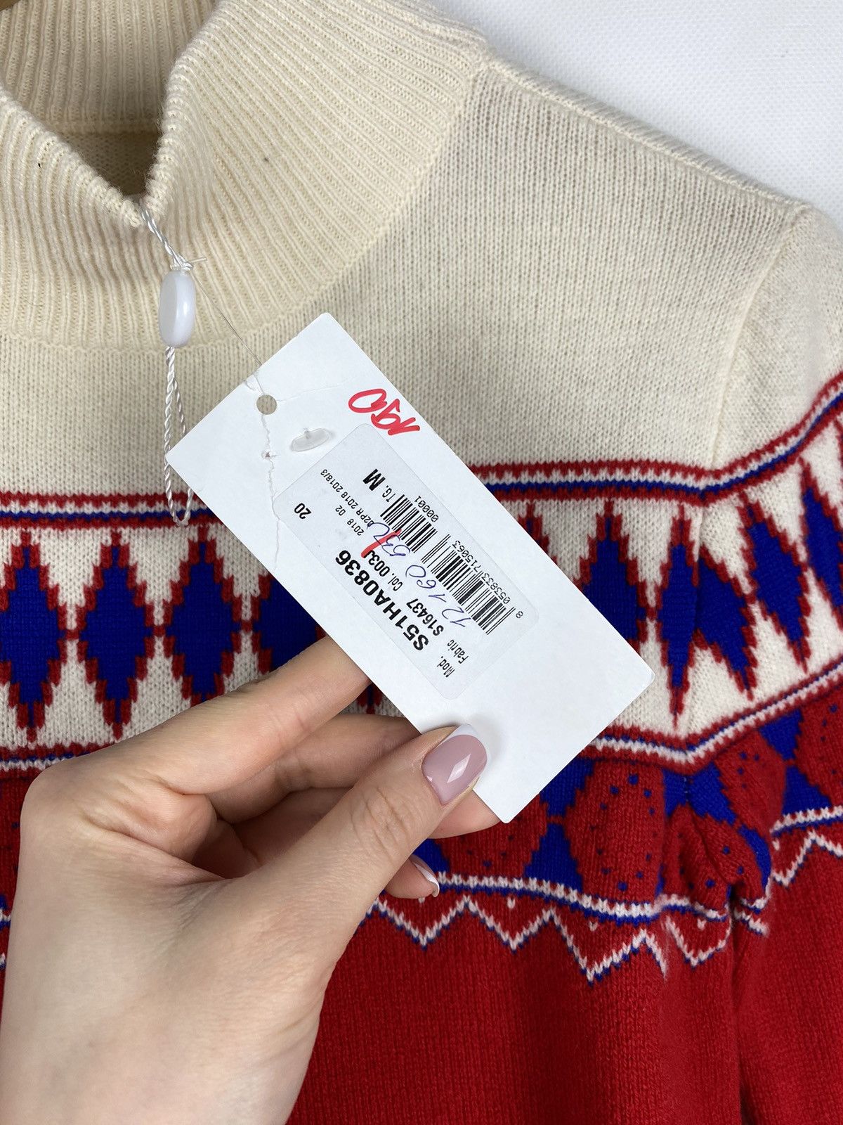 Maison Margiela BNWT! Maison Martin Margiela ladies wool sweater pullover Size M / US 6-8 / IT 42-44 - 11 Thumbnail
