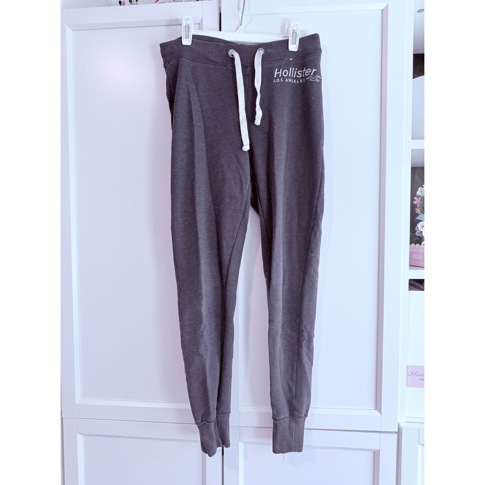 Hollister Hollister Sweatpants Women Navy Cotton Blend S - C021 Size 27" / US 4 / IT 40 - 2 Thumbnail