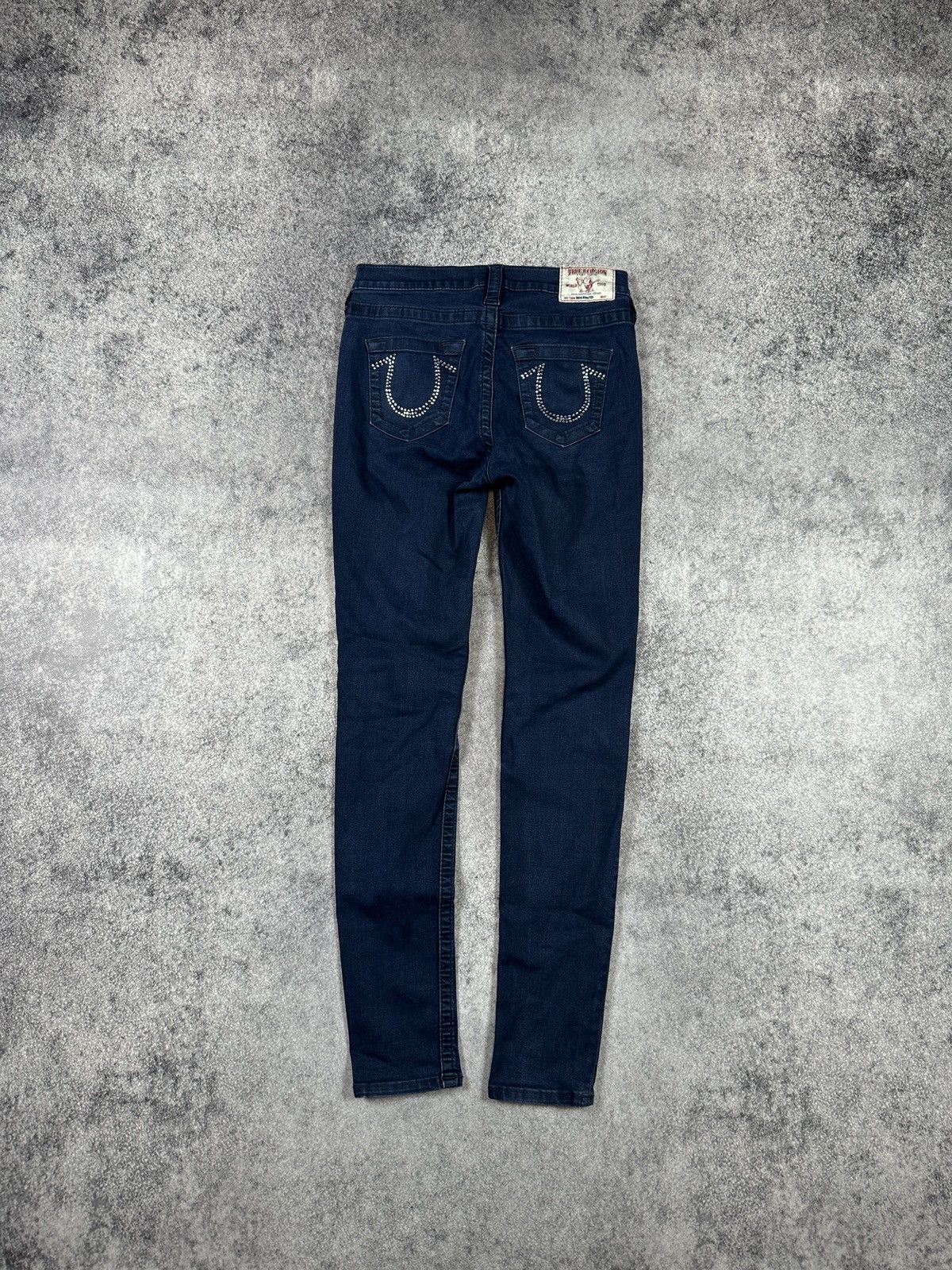 True Religion Y2K vintage true religion High Waisted jeans Streetwear Alt Size 29" - 1 Thumbnail