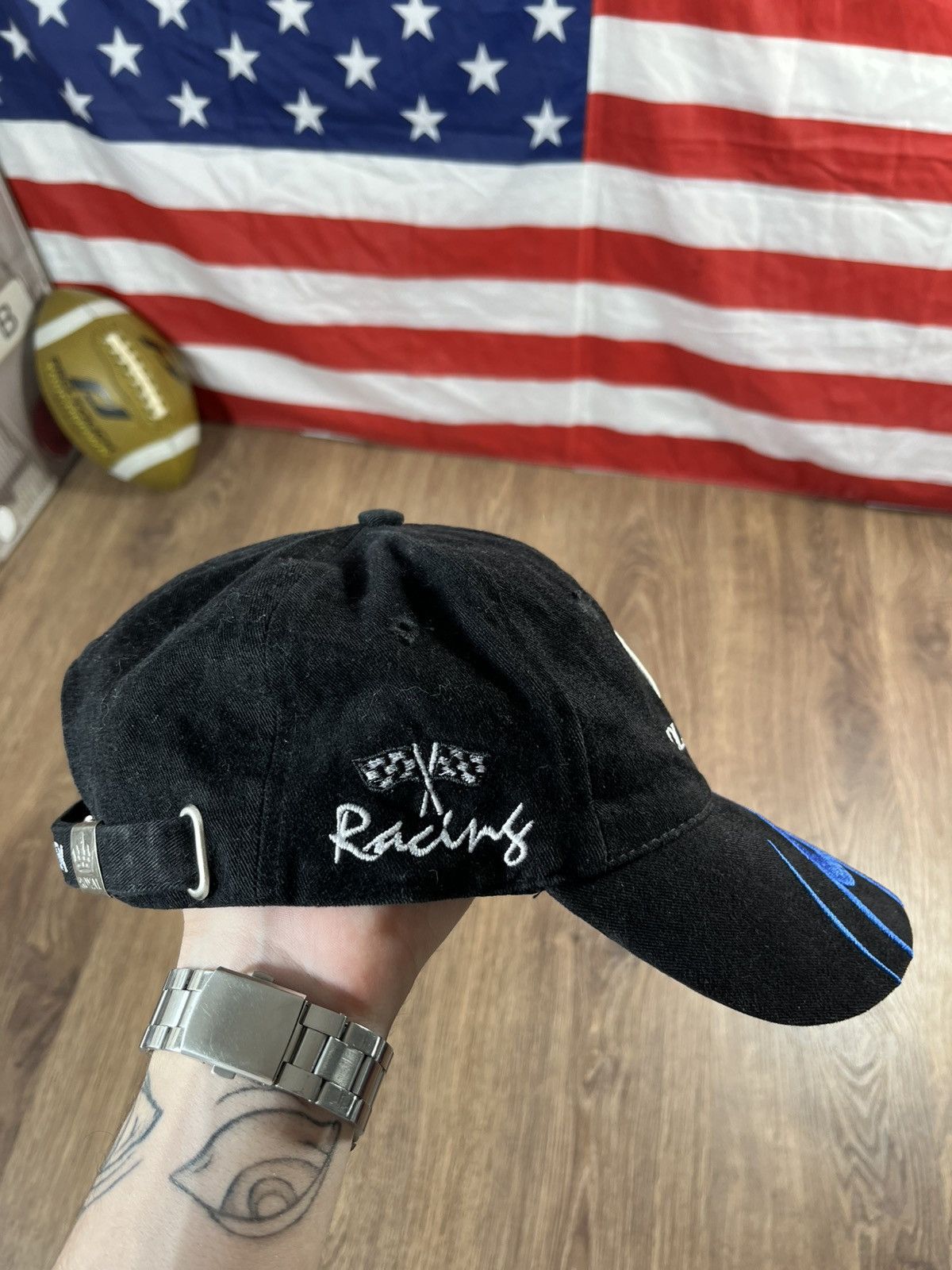 NASCAR × Vintage 00s Vintage Volkswagen Racing Cap Size ONE SIZE - 4 Thumbnail