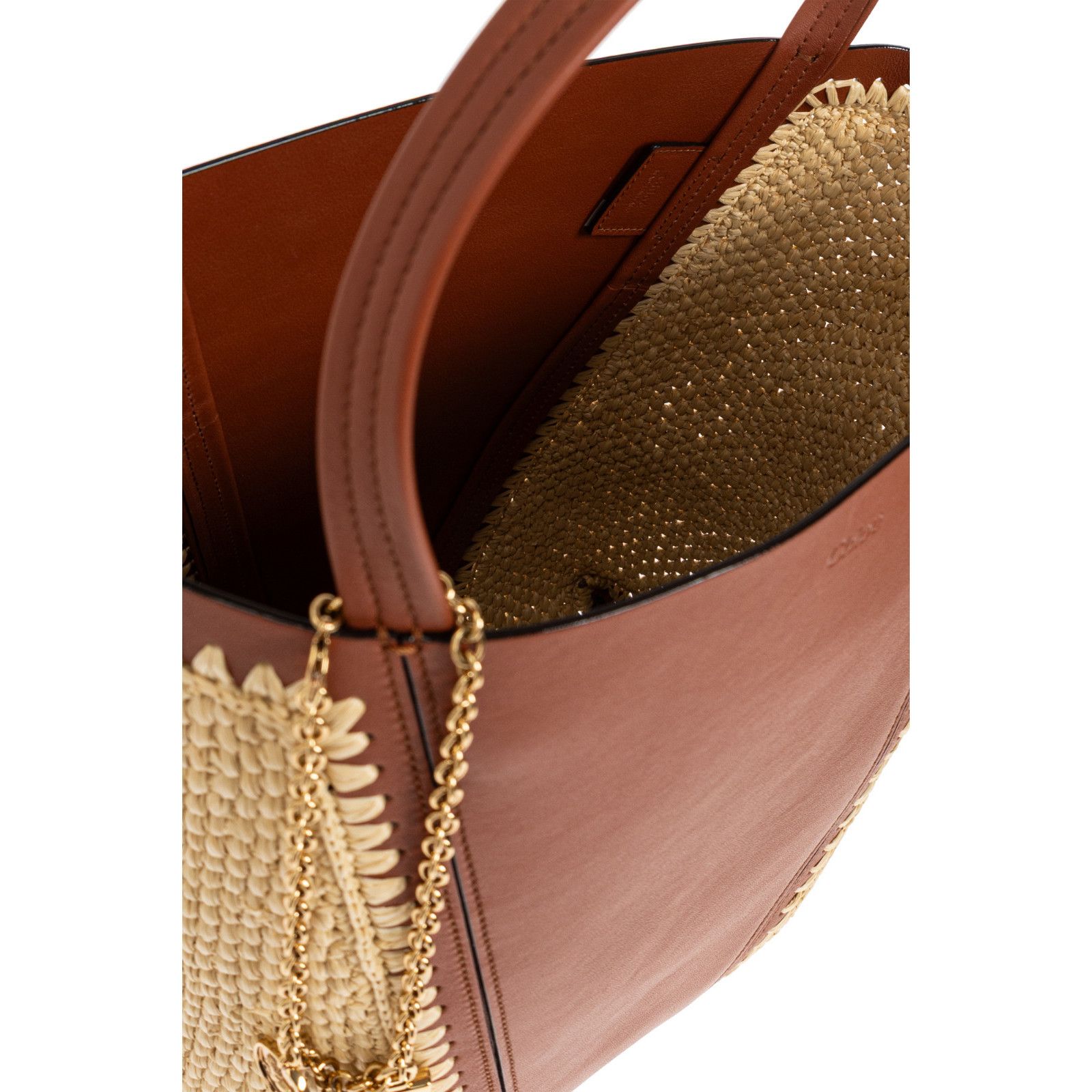Chloe Chloe Medium Brown Leather Tote Bag New & Authentic Size ONE SIZE - 4 Thumbnail