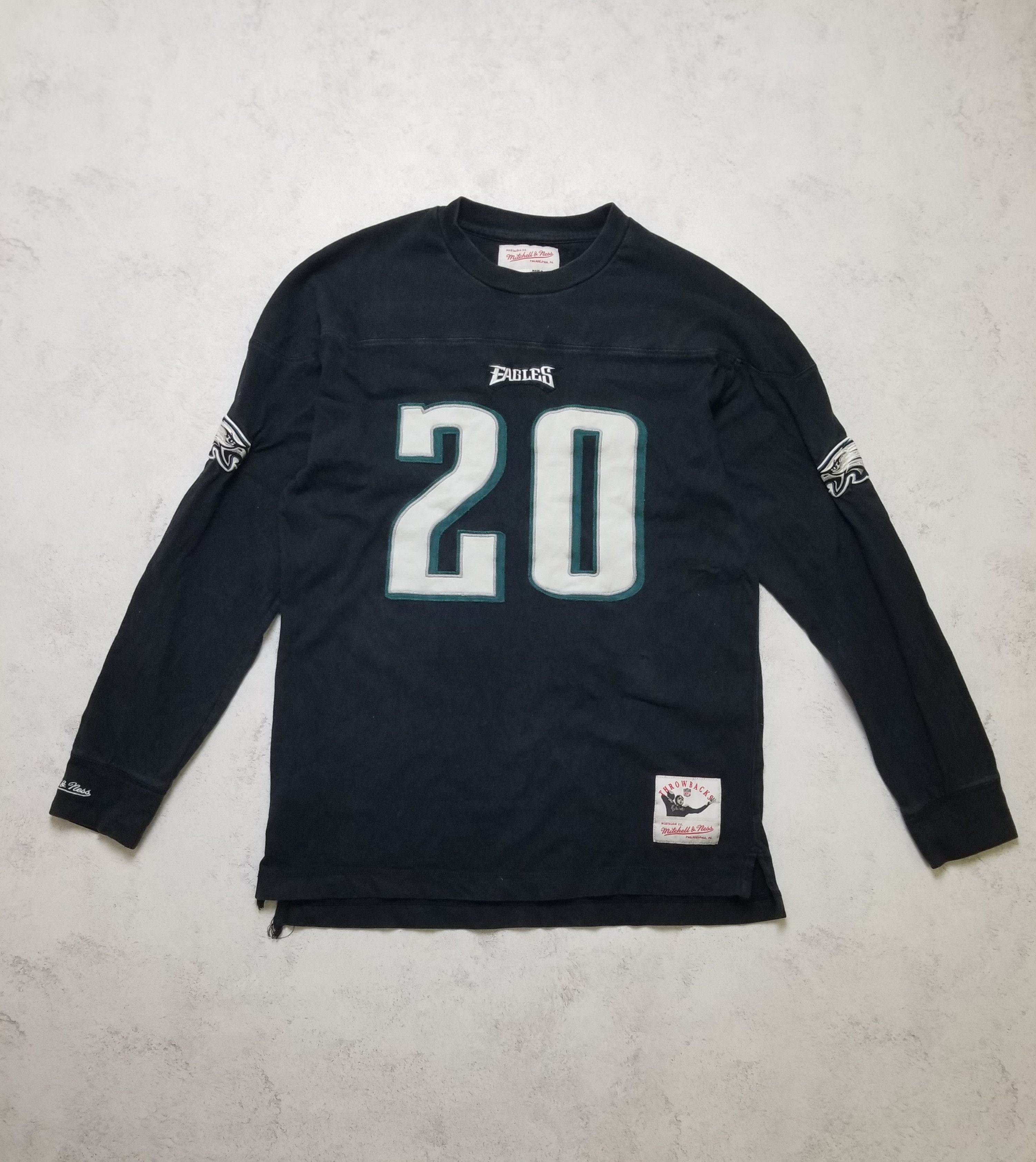 Philadelphia Eagles #20 Brian Dawkins Long Sleeve