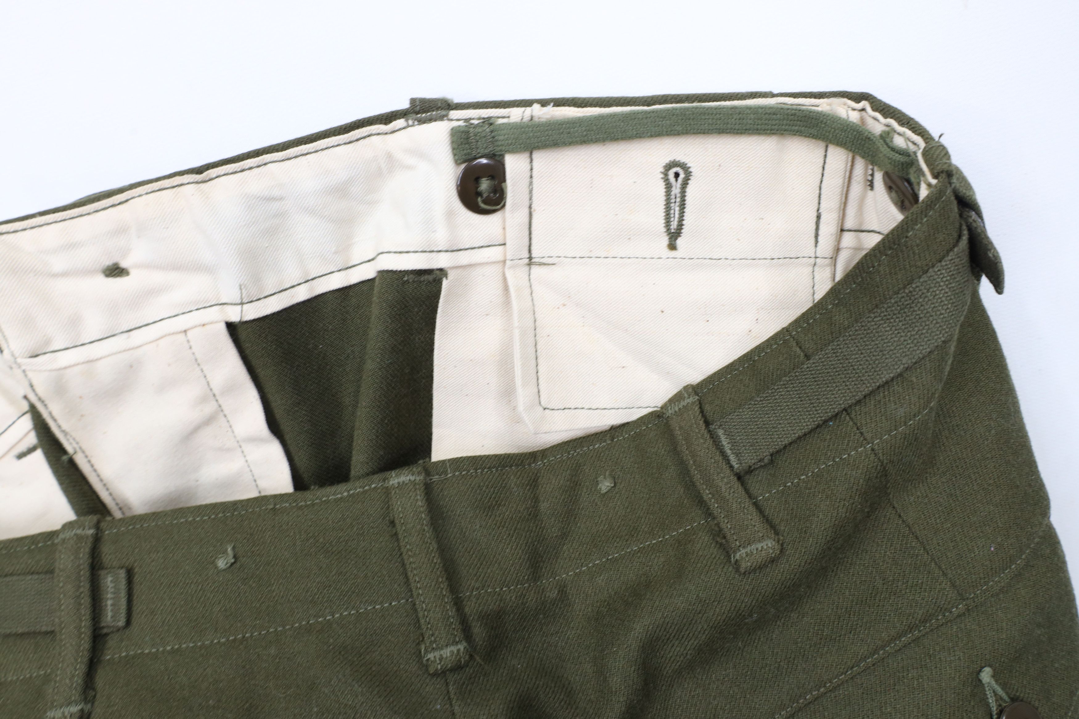 Vintage Vintage 50s Korean War Wool M-1951 Field Trousers Pants USA Size US 34 / EU 50 - 9 Thumbnail