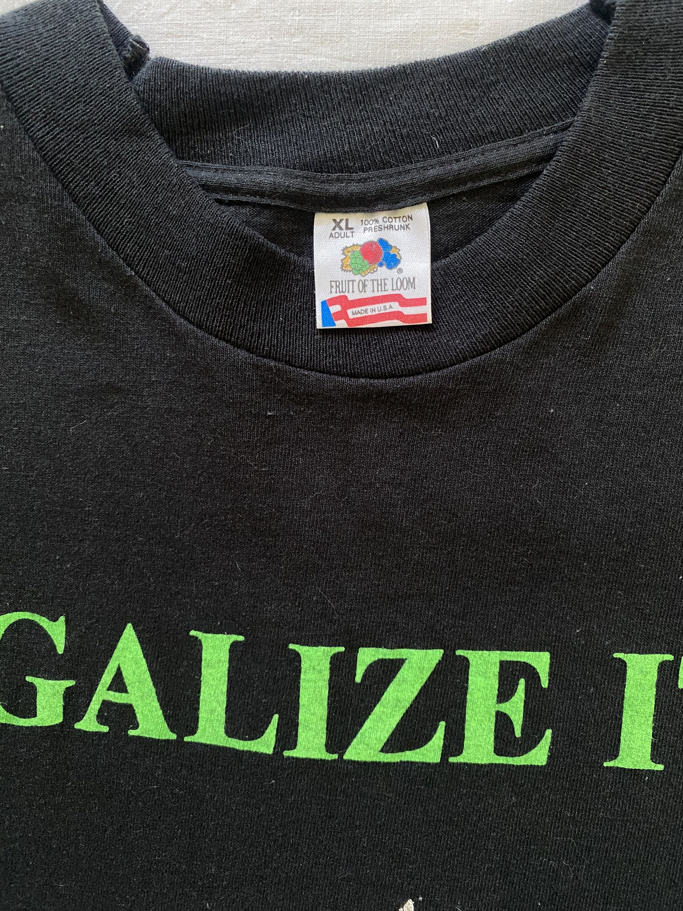 Fashion Victim fashion victim t-shirt legalize it 1993 Size US XL / EU 56 / 4 - 3 Thumbnail
