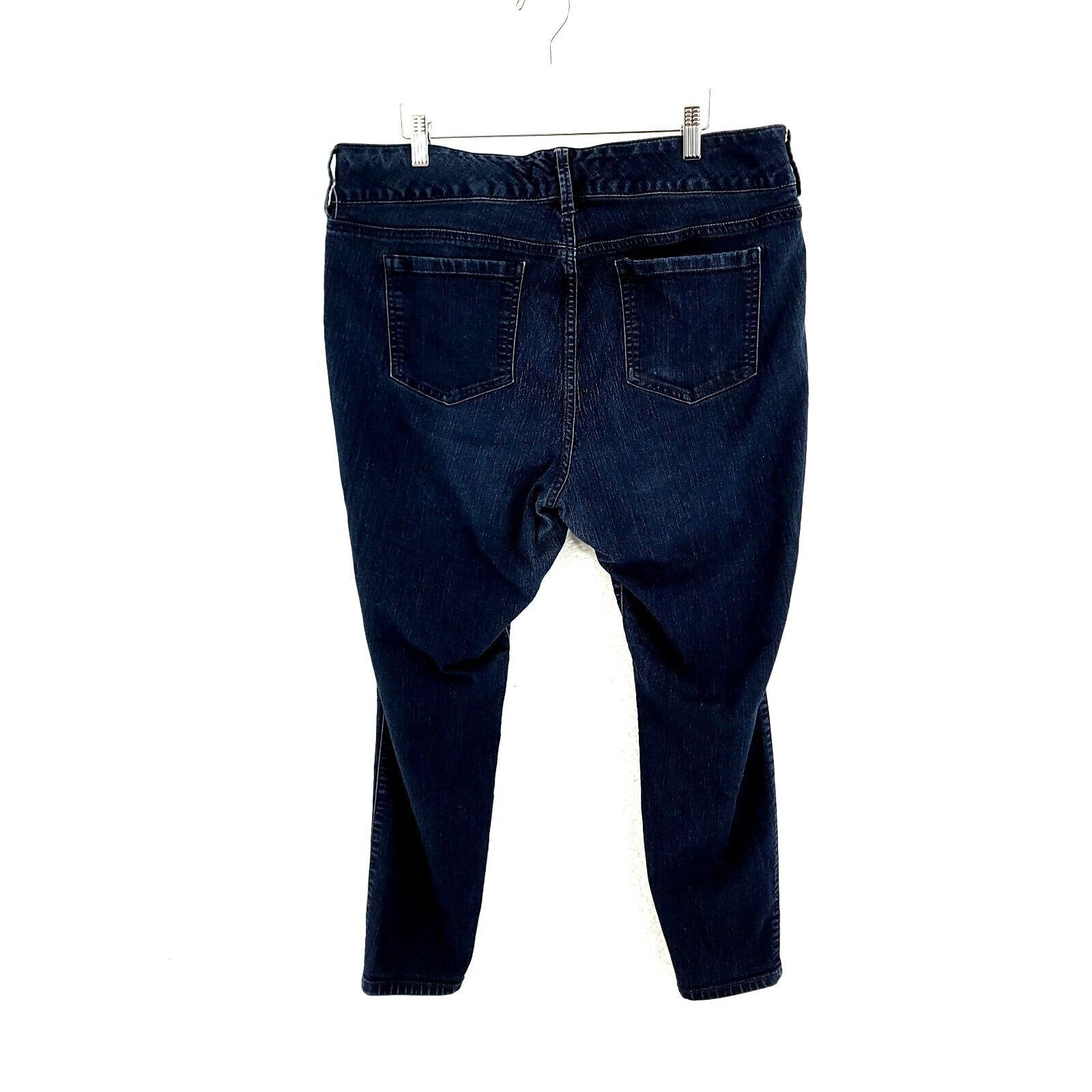 Torrid Torrid Denim Dark Blue High Rise Jegging Jeans Size 18S 37/2 Size 40" / US 18 - 4 Thumbnail