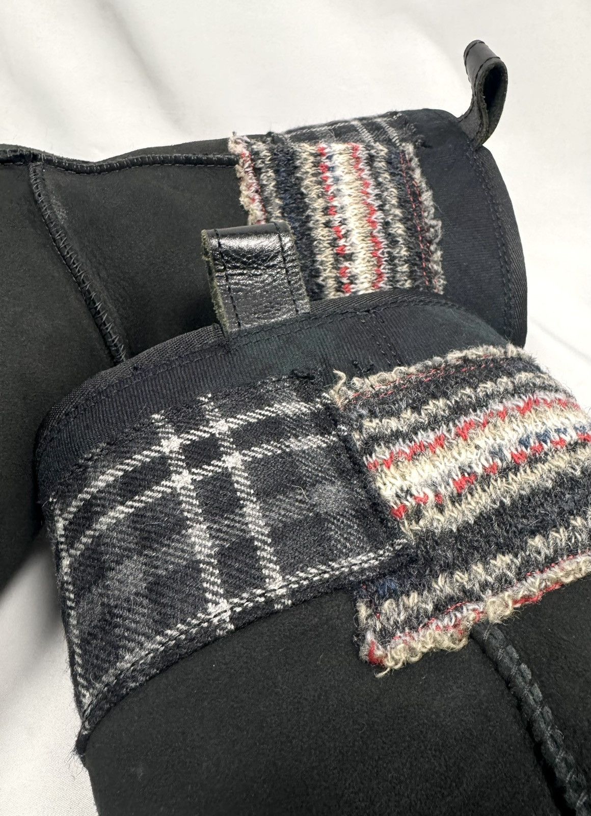 Junya Watanabe AW13 Junya Watanabe x UGG Plaid Patchwork Shearling Boots Size US 11 / EU 44 - 8 Thumbnail