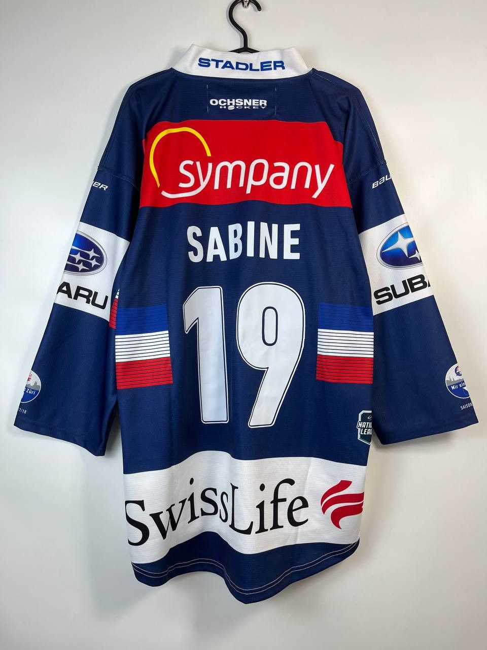 Gear for Sports ZSC Lions Zurich 2015 2016 Ice Hockey Jersey Ochsner Size M Size US M / EU 48-50 / 2 - 4 Thumbnail