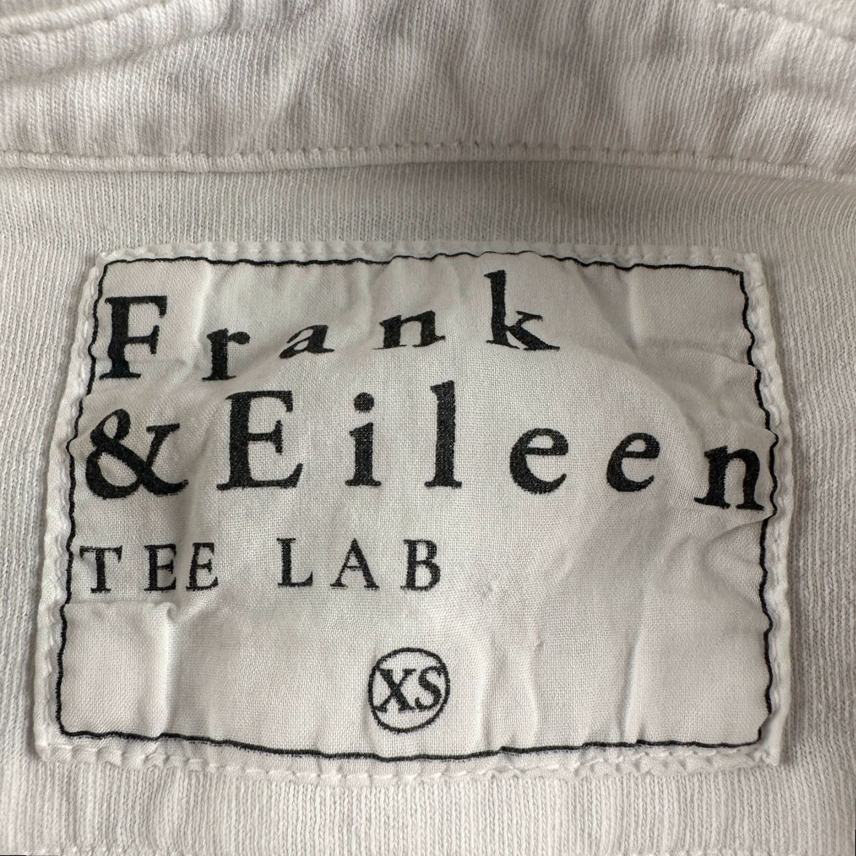 Frank & Eileen Frank & Eileen Shirt Womens XS White Long Sleeve Button-Up Tee Lab Knit Casual Size XS / US 0-2 / IT 36-38 - 4 Thumbnail