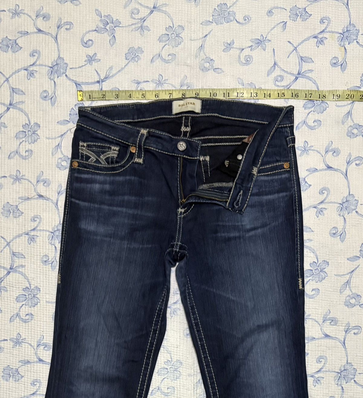 Big Star Big Star Streetwear Denim Flared Jeans Size US 32 / EU 48 - 4 Thumbnail