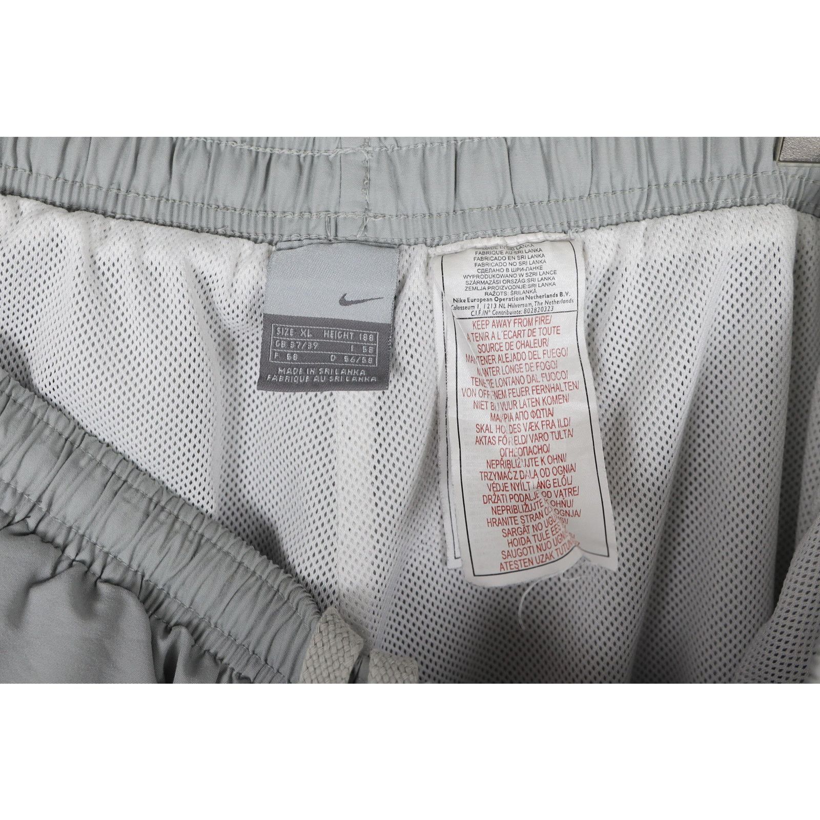 Nike Vintage 90s Nike Swoosh Logo Track Pants Trousers Size US 34 / EU 50 - 8 Thumbnail