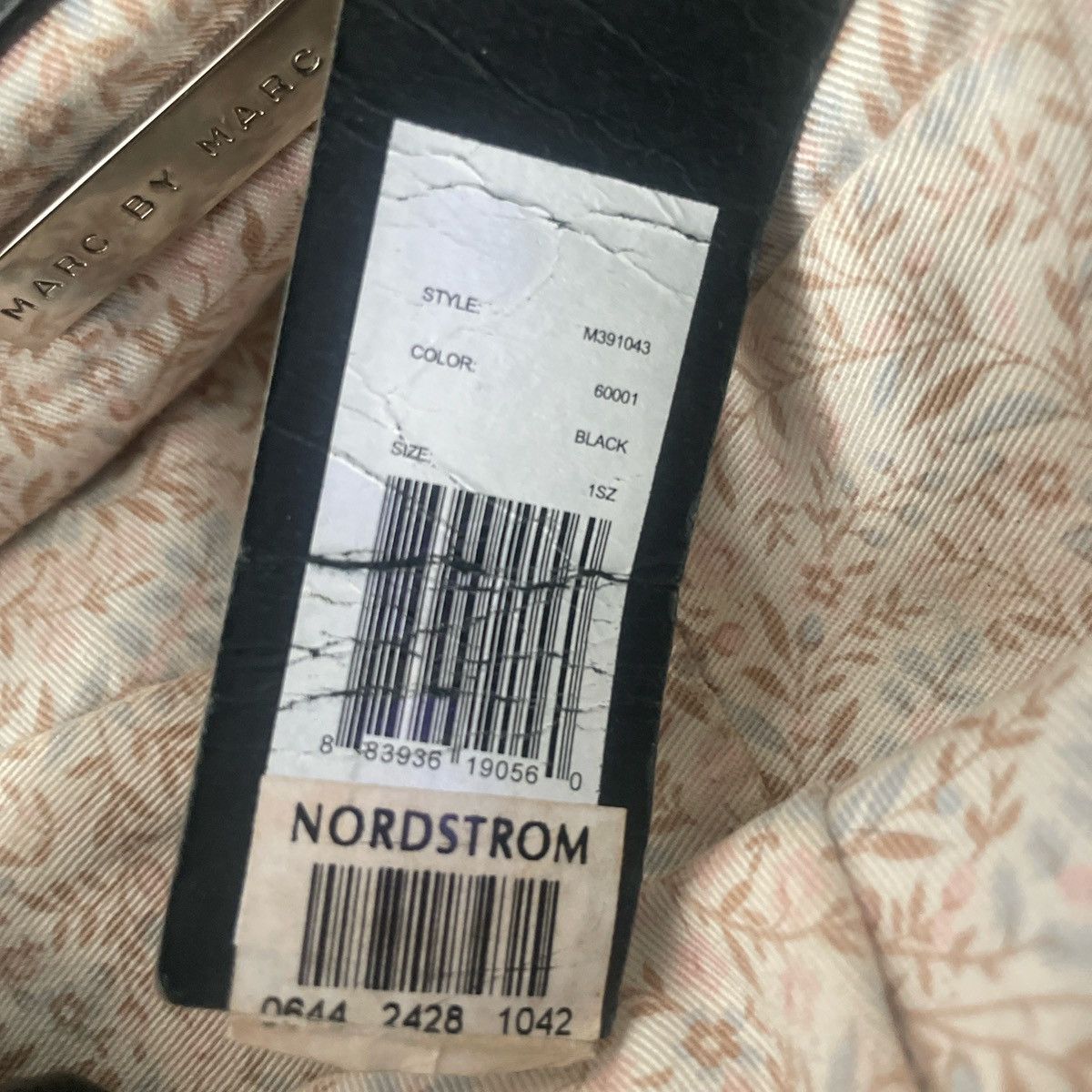 Marc Jacobs Black Leather All around Print Marc Jacobs Bag Size ONE SIZE - 4 Thumbnail