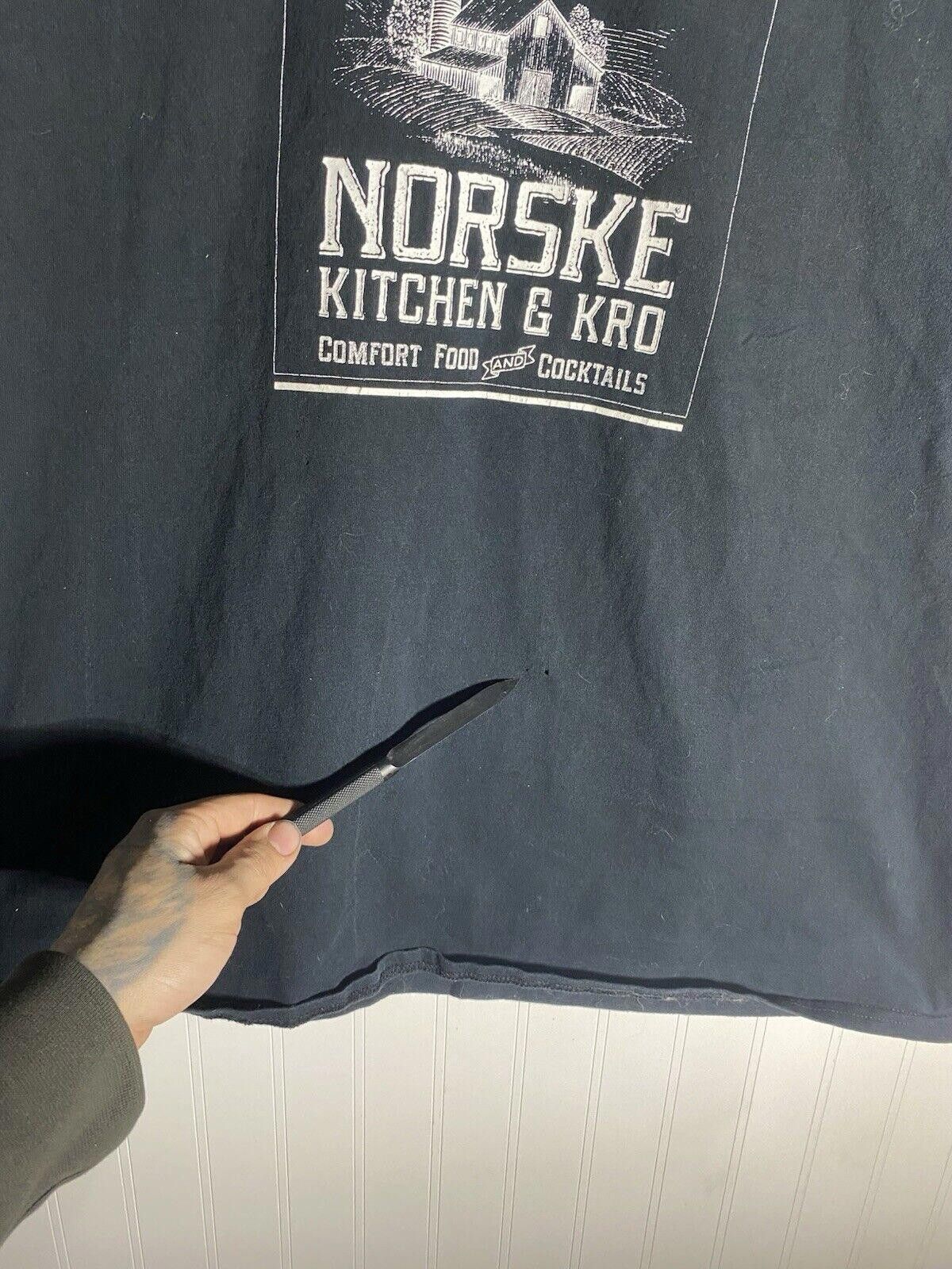 Designer Vintage Norske Kitchen T Shirt 2XL Size US XXL / EU 58 / 5 - 5 Thumbnail
