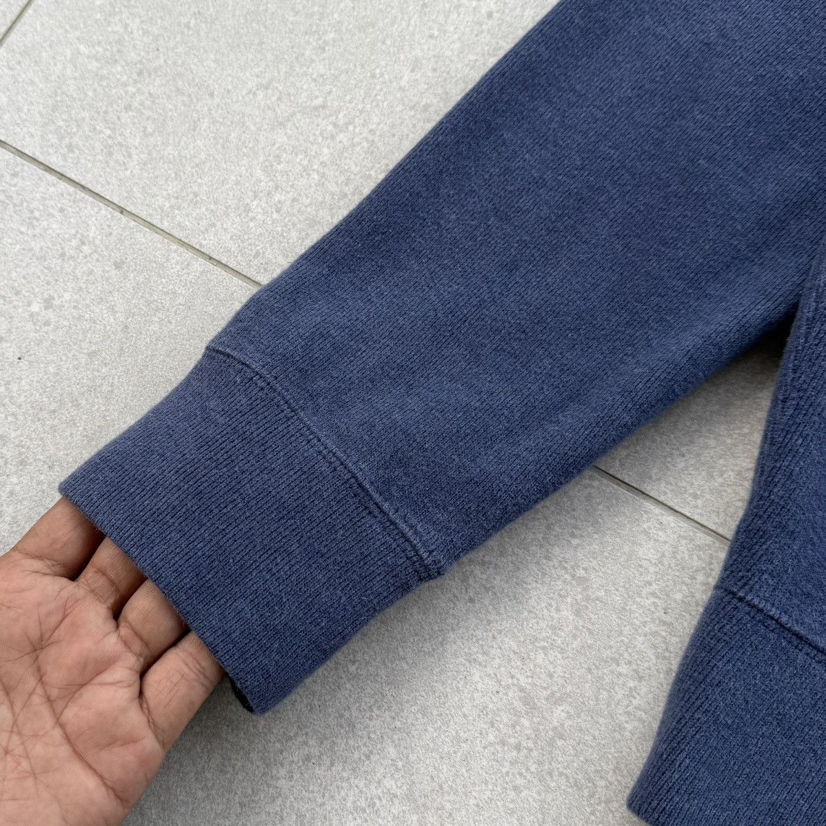Polo Ralph Lauren Polo Ralph Lauren Navy Blue Shawl Collar Pullover Sweater Size US L / EU 52-54 / 3 - 7 Thumbnail