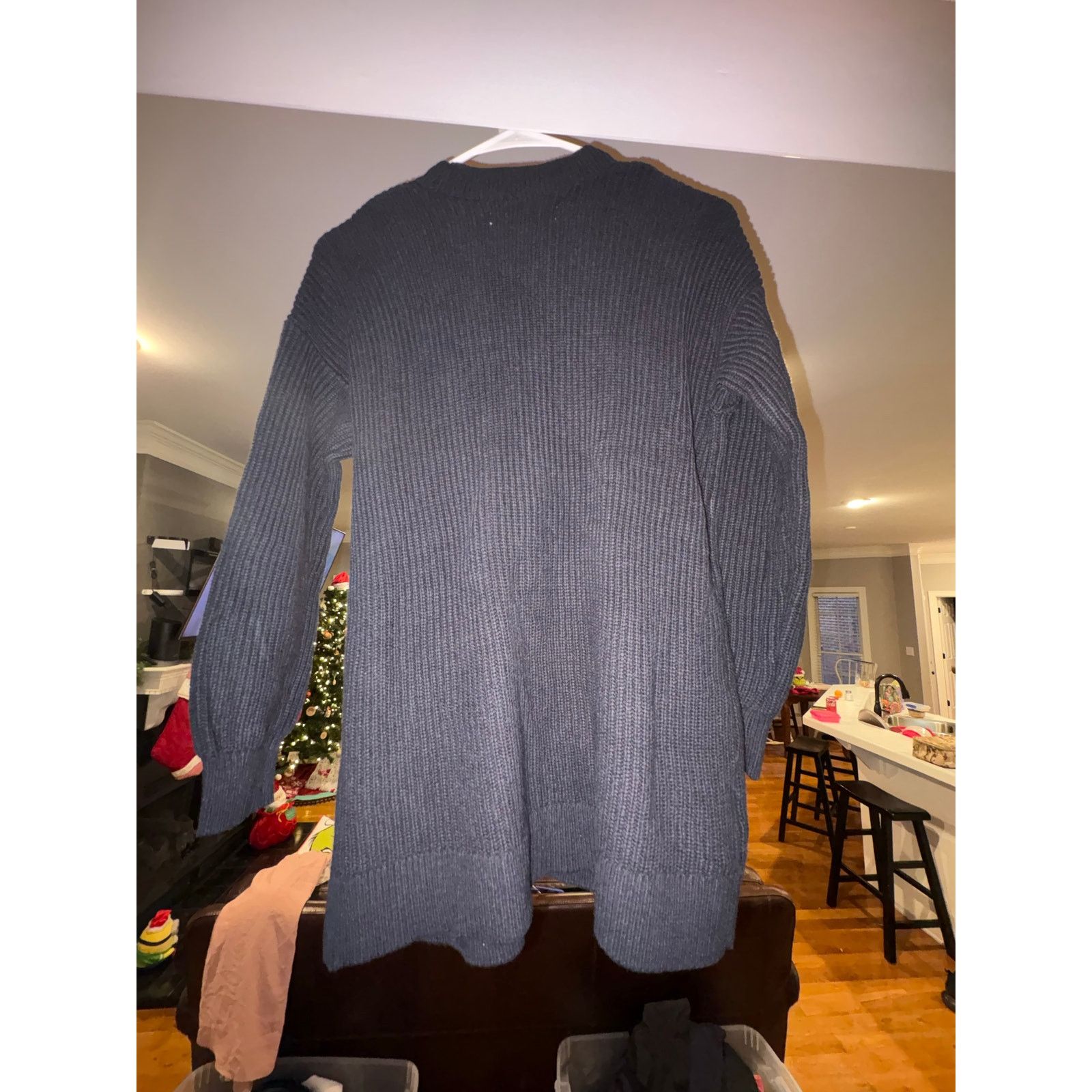 Loft LOFT Black Ribbed Long Cardigan Sweater Women’s Size Small Size S / US 4 / IT 40 - 4 Thumbnail