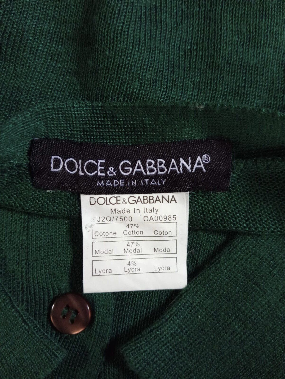 Dolce & Gabbana Dolce & Gabbana Knit Crop Bottoned Size S / US 4 / IT 40 - 7 Thumbnail