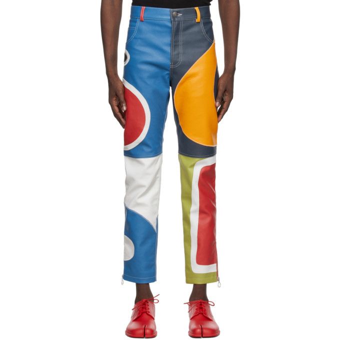 Charles Jeffrey LOVERBOY Loverboy Leather Pants Size US 28 / EU 44 - 1 Thumbnail