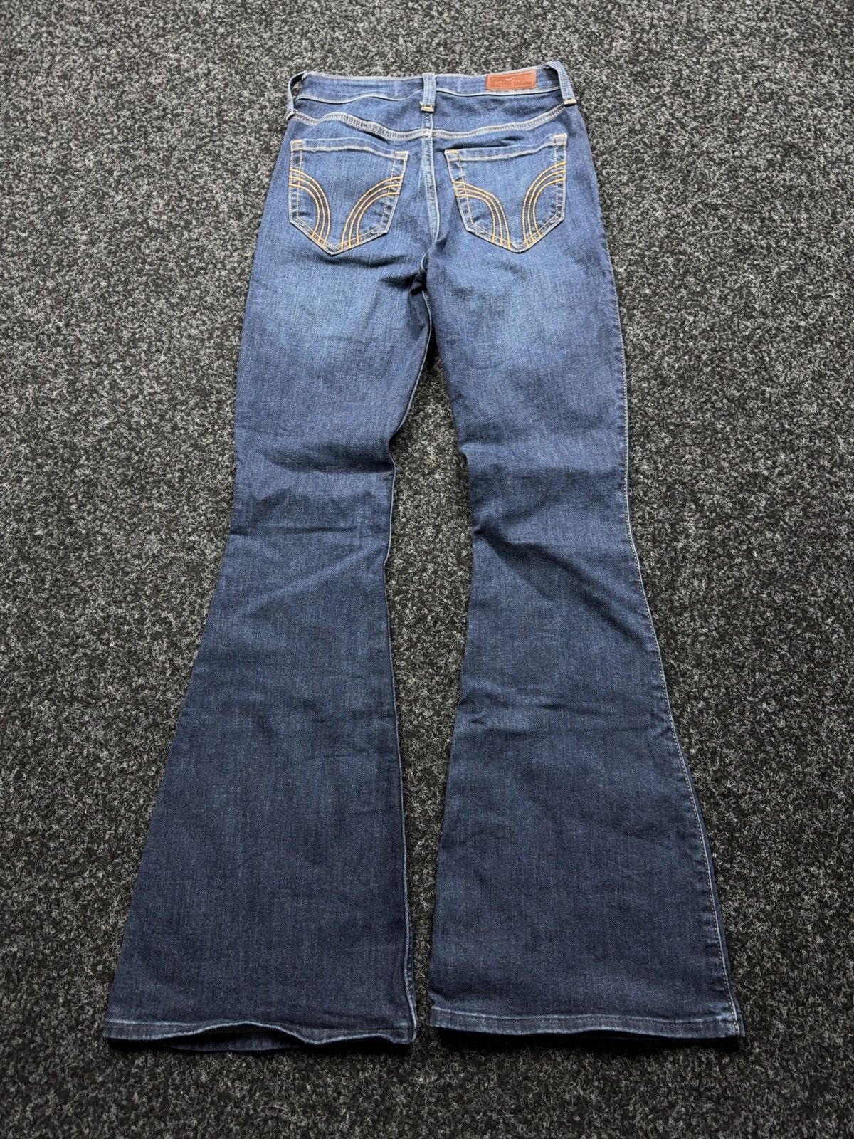 Hollister Hollister Avant Garde Ultra High Rise Flare Denim Jeans W25R Size 25" / US 0 / IT 36 - 10 Thumbnail