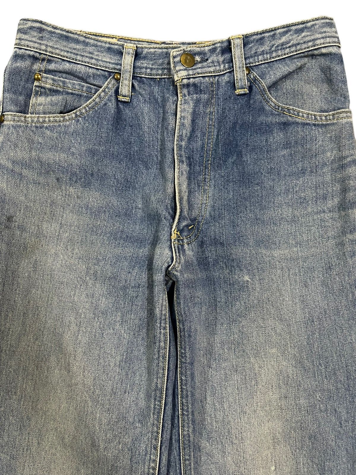 14th Addiction Vintage Japanese Brand Blue Wash Style Baggy Jeans Size US 29 - 3 Thumbnail