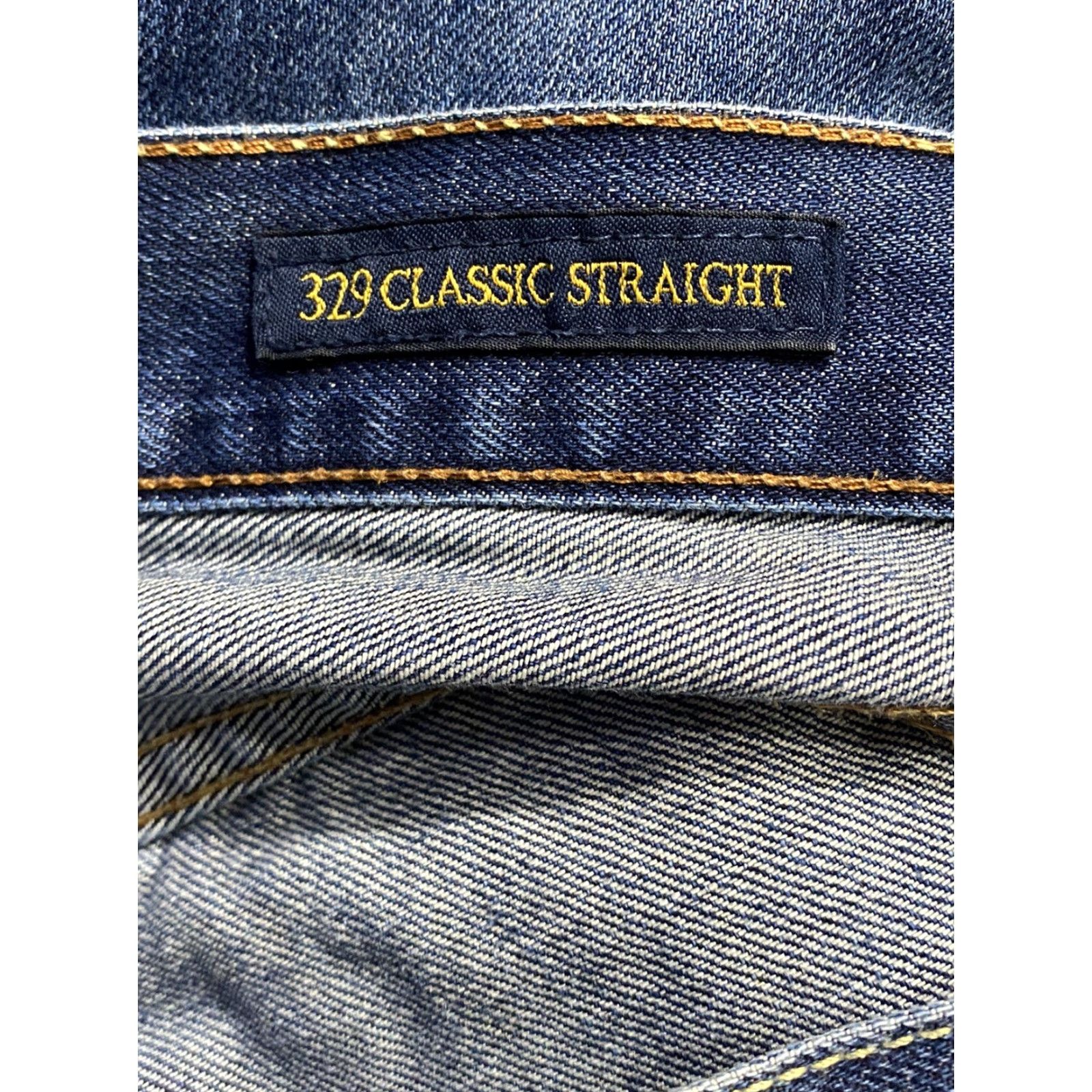 Lucky Brand Lucky Brand Mens 329 Classic Straight Leg Jeans Medium Wash Size 40x25 Size US 40 / EU 56 - 5 Thumbnail