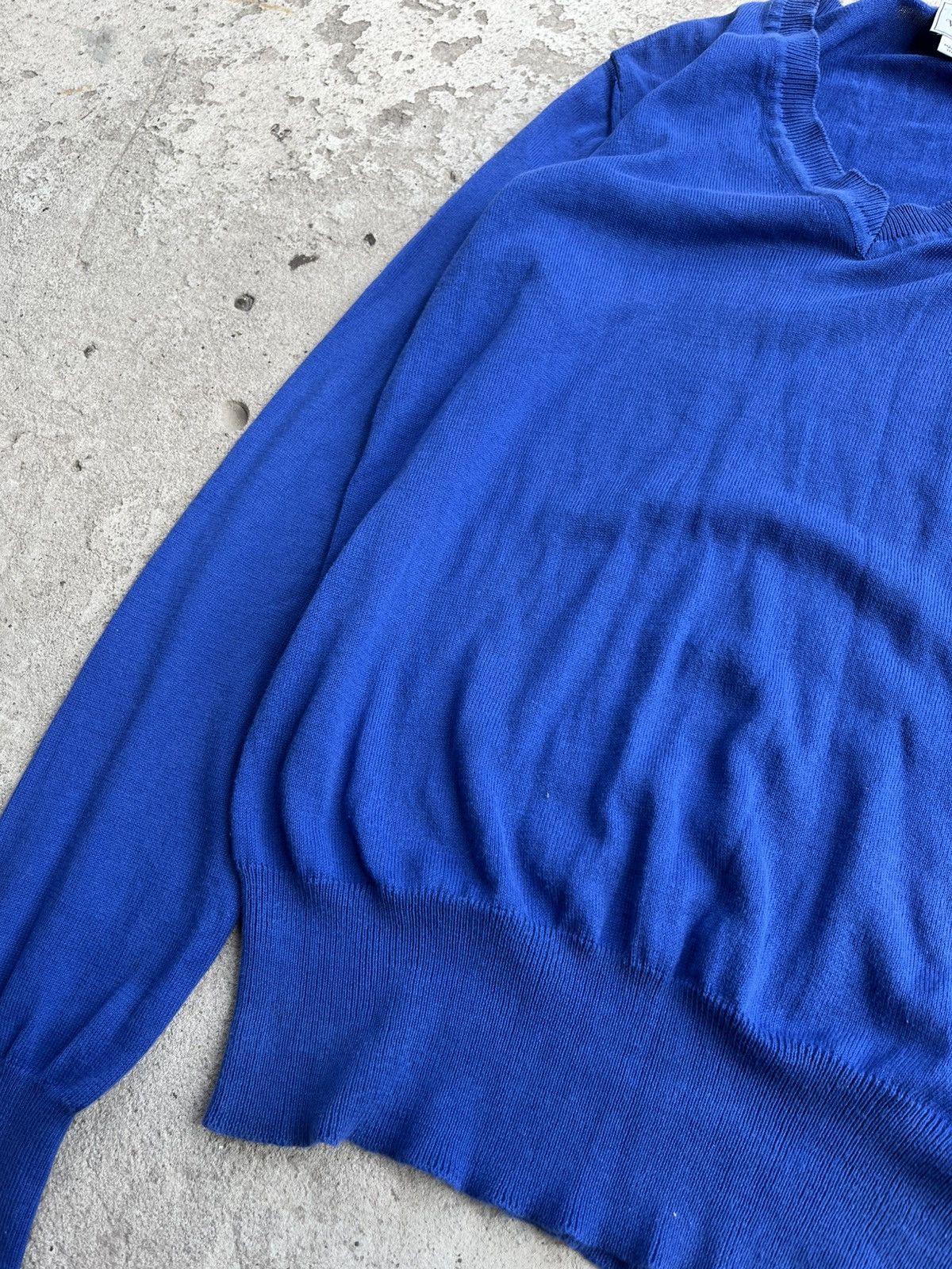 Vivienne Westwood SS15 Vivienne Westwood Orb Logo V-Neck Sweater Jumper Size US S / EU 44-46 / 1 - 7 Thumbnail