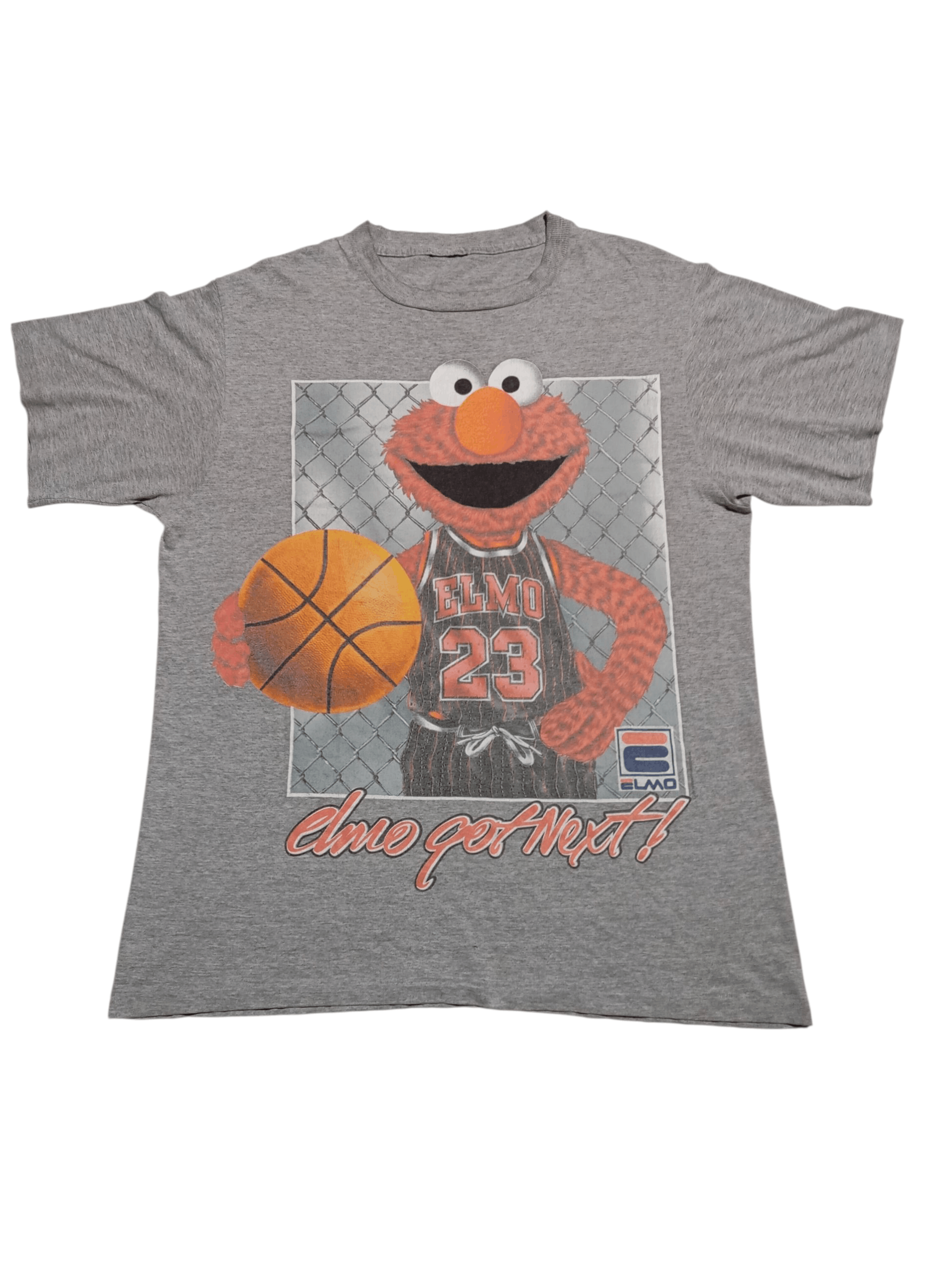 Other Vintage Elmo Ripoff Michael Jordan Shirt Size US XL / EU 56 / 4 - 1 Thumbnail
