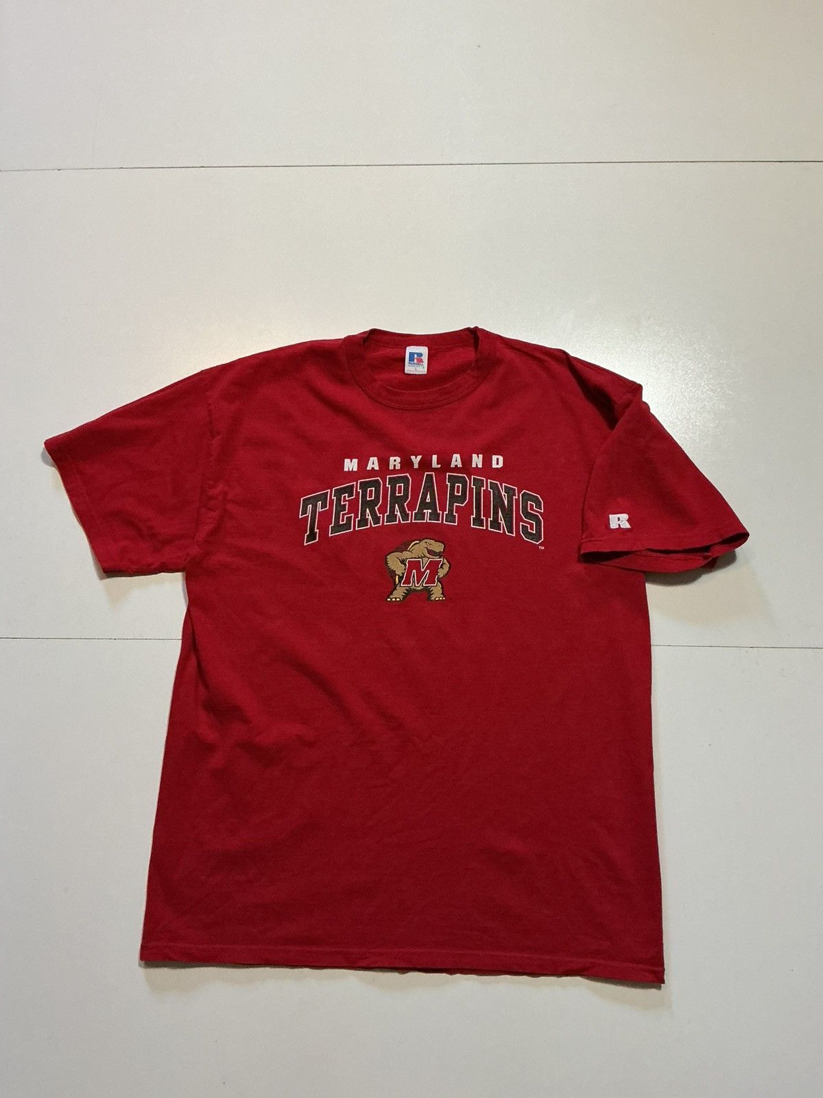 Russell Athletic VTG Russell Athletic Maryland University Terrapins T-Shirt Size US L / EU 52-54 / 3 - 2 Thumbnail