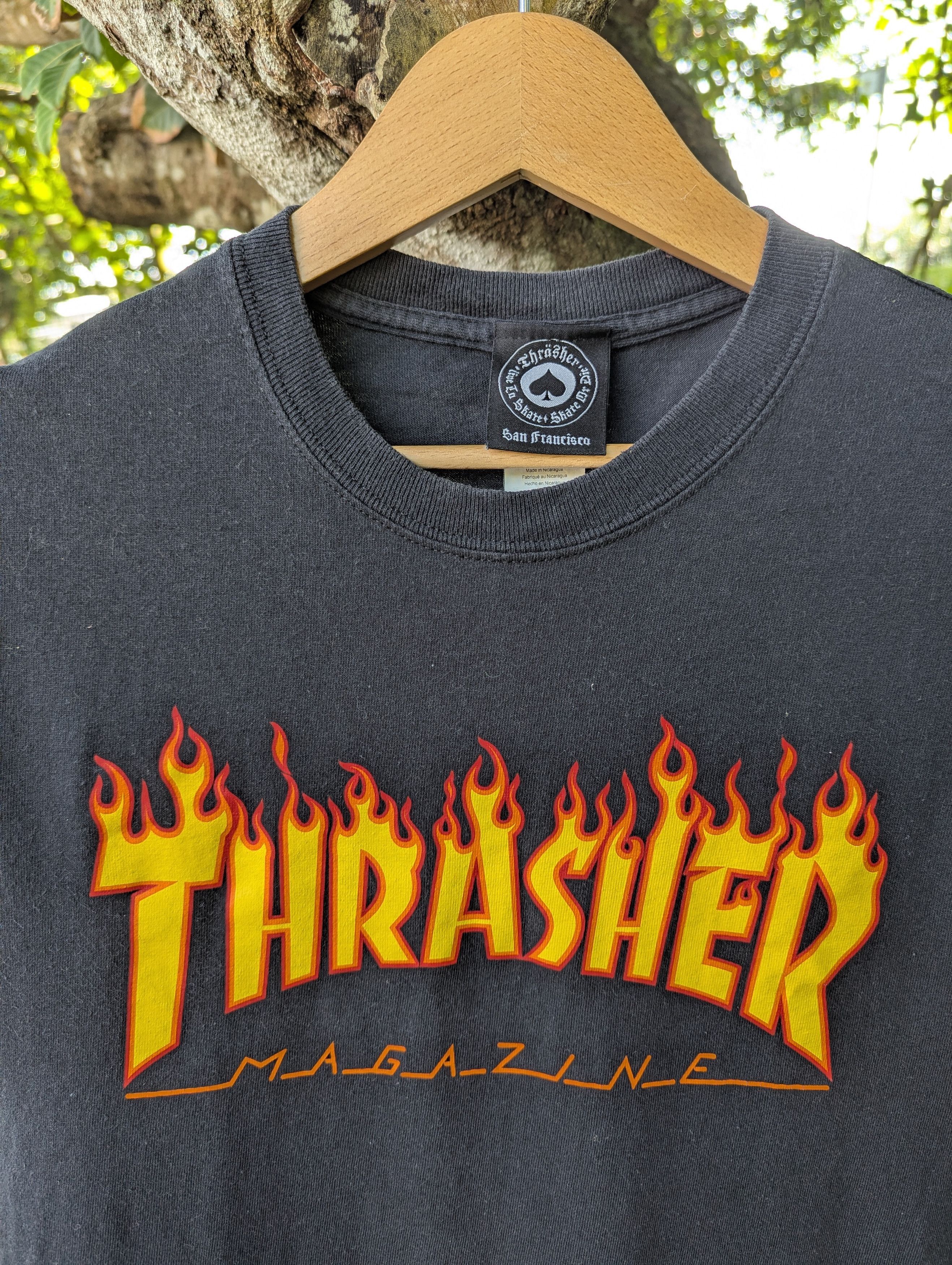 Thrasher 🔥FREE SHIPPING🔥Thrasher Magazine T Shirt Small Skateboarding Size US S / EU 44-46 / 1 - 2 Thumbnail