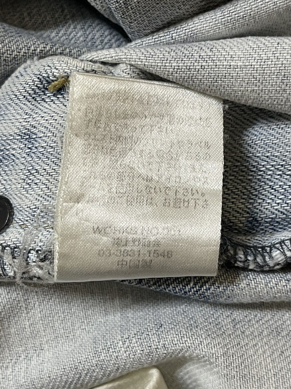 Avirex Vintage Avirex Blue Faded Wash Tactical Style Baggy Jeans Size US 36 / EU 52 - 9 Thumbnail