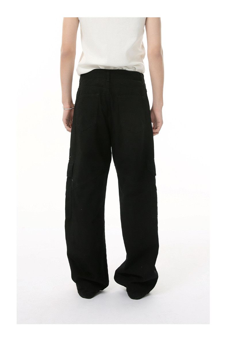 Japanese Brand × Vintage American high street straight cotton loose washed jeans Size US 32 / EU 48 - 5 Thumbnail