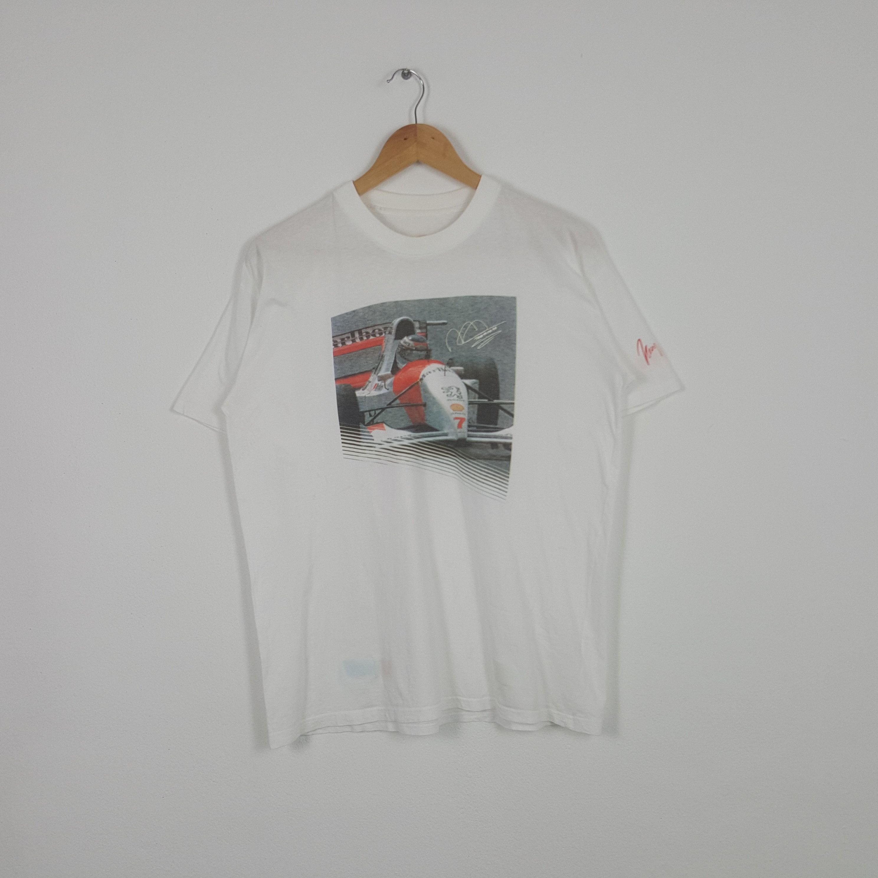 Vintage Formula 1 Shell Racing Team Ferrari Tshirt
