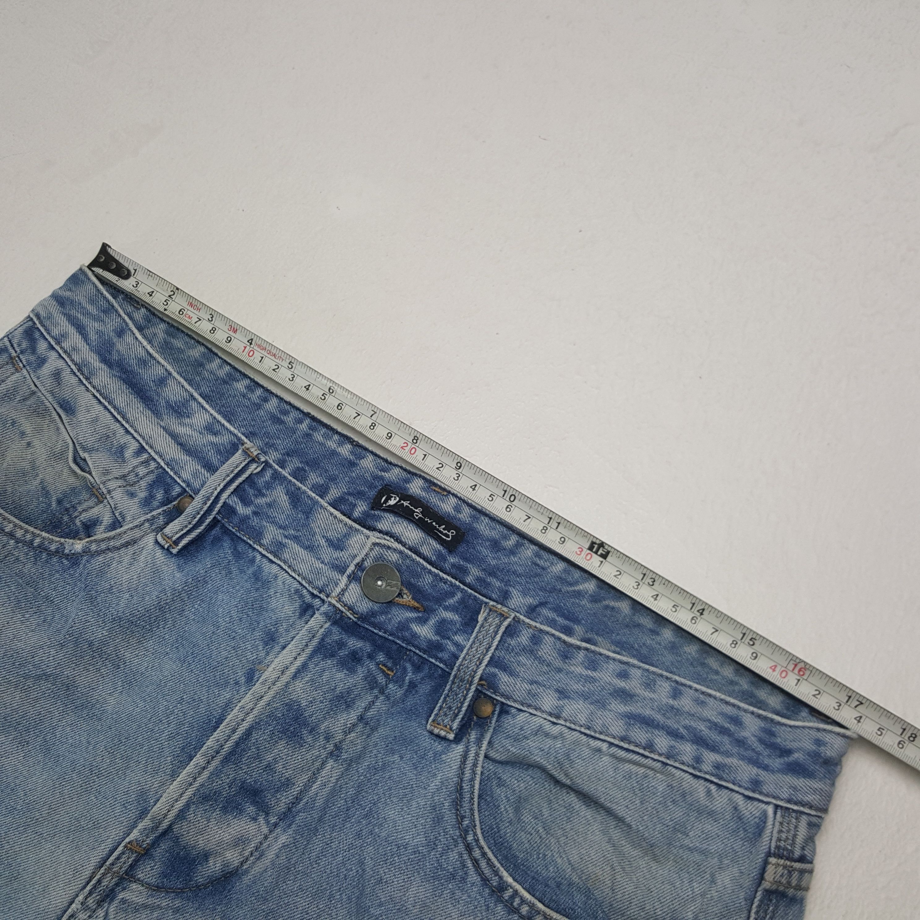 Andy Warhol × Billabong × Vintage Vintage Andy Warhol X Billabong Rare Denim Size US 34 / EU 50 - 9 Thumbnail