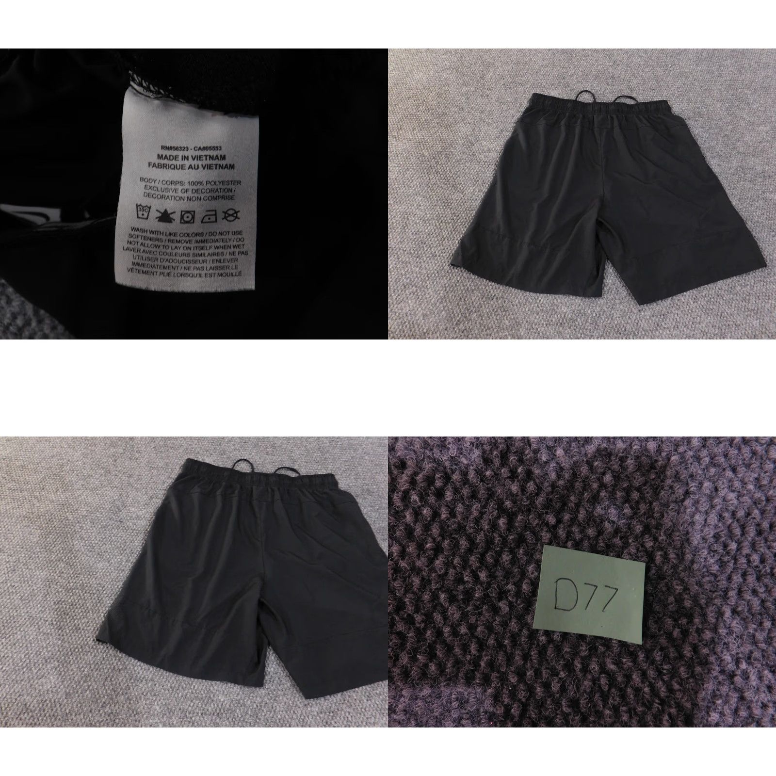 Nike Nike Dri-FIT Shorts Mens Large Black JC Logo Athletic Gym Basketball Polyeste r Size US 33 - 8 Thumbnail