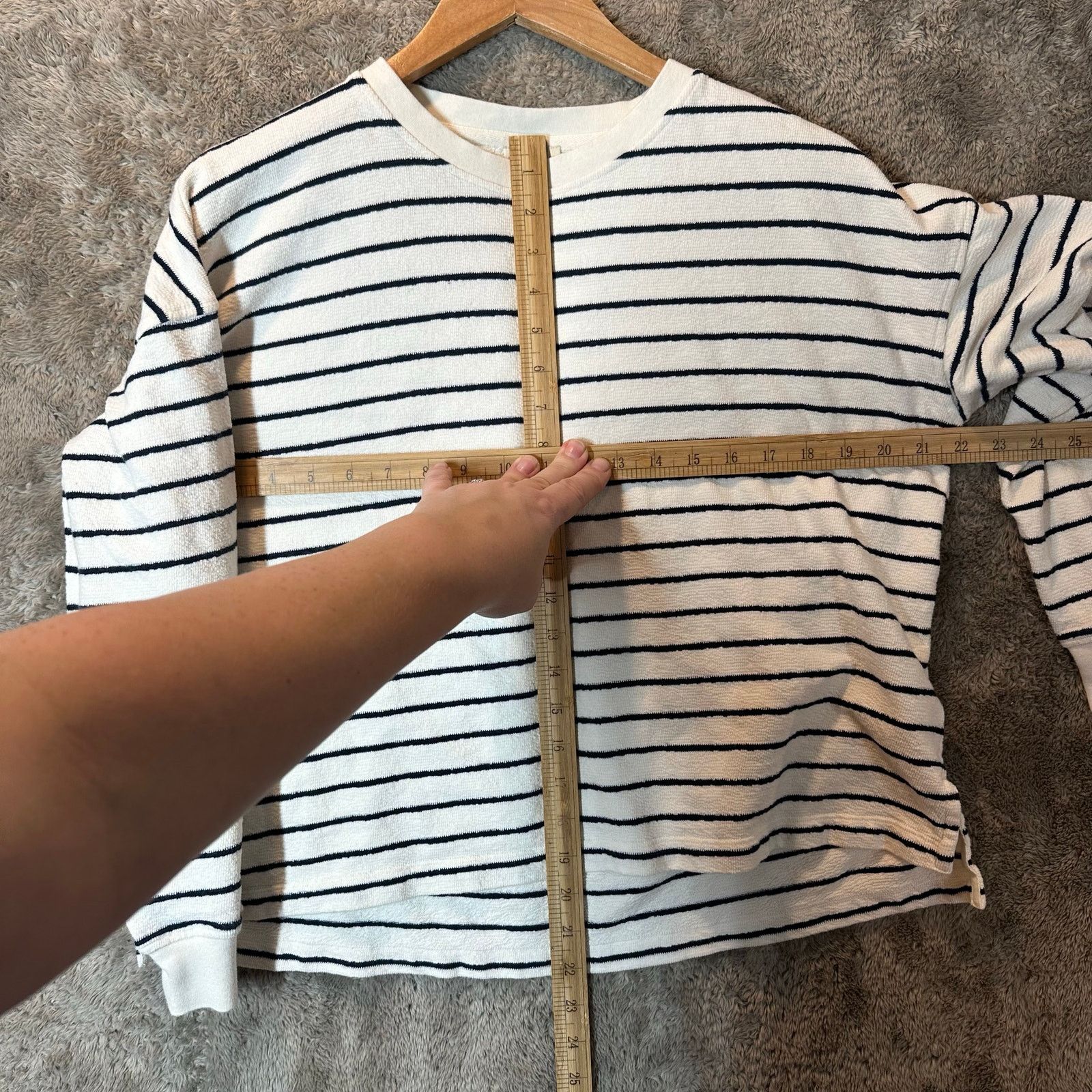 Other Mus & Bombon Aldea Stripe Sweatshirt Boucle Knit Top S Size S / US 4 / IT 40 - 8 Thumbnail