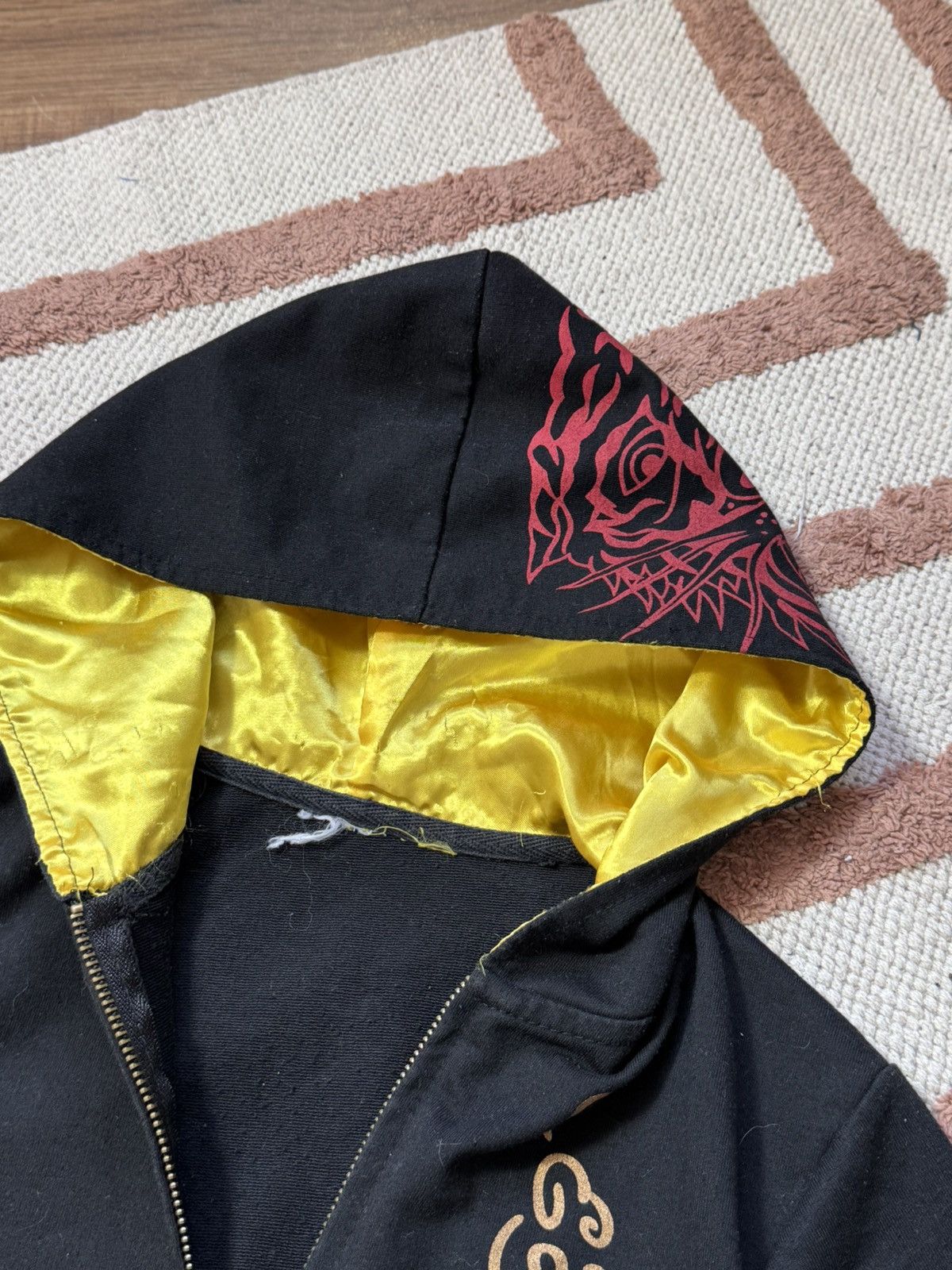 Ed Hardy VINTAGE ED HARDY 2000s ZIP UP HOODIE Size S / US 4 / IT 40 - 3 Thumbnail