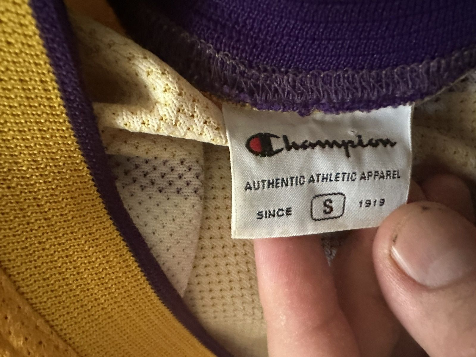 Champion Vintage 1991 Kobe Bryant Los Angeles Lakers NBA Jersey Size US M / EU 48-50 / 2 - 8 Thumbnail