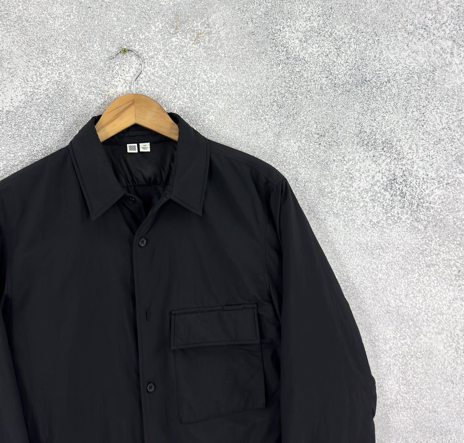 Uniqlo Uniqlo Down Puffer Black Tech Wear Shirt Jacket Size US XS / EU 42 / 0 - 3 Thumbnail