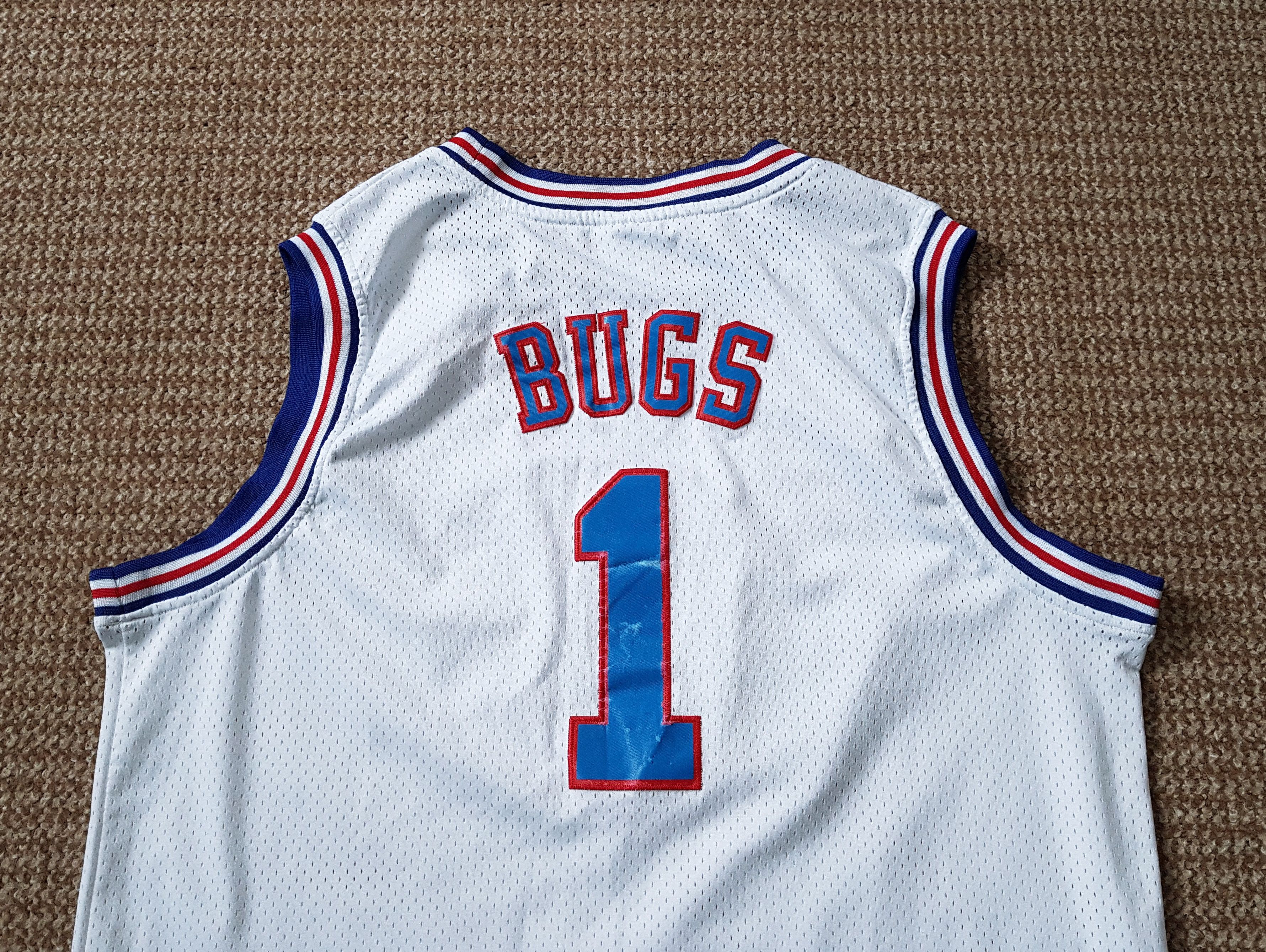 Champion Bugs Bunny Space Jam Basketball Jersey #1 Tune Squad sz XXL Size US XXL / EU 58 / 5 - 3 Thumbnail