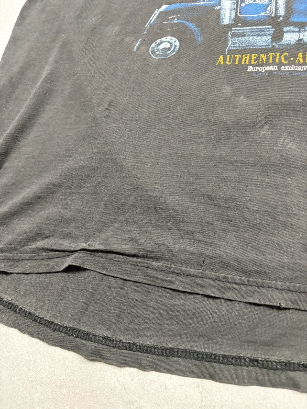 Vintage Vintage 90s Eagle Truck USA Graphic T-Shirt Distressed Faded Size US XL / EU 56 / 4 - 11 Thumbnail