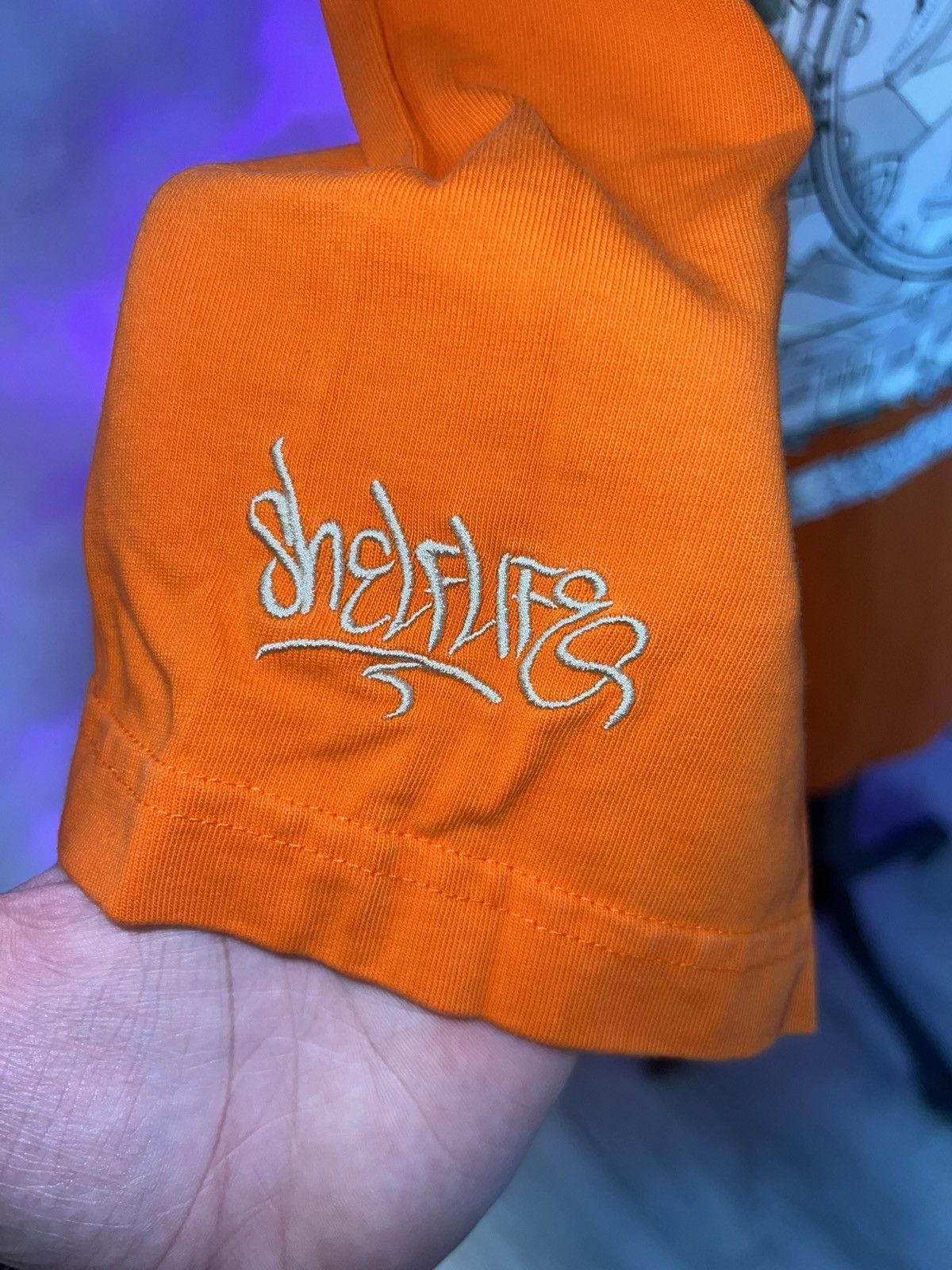 Nike Jordan X Shelflife Orange Tee Size US XL / EU 56 / 4 - 5 Thumbnail