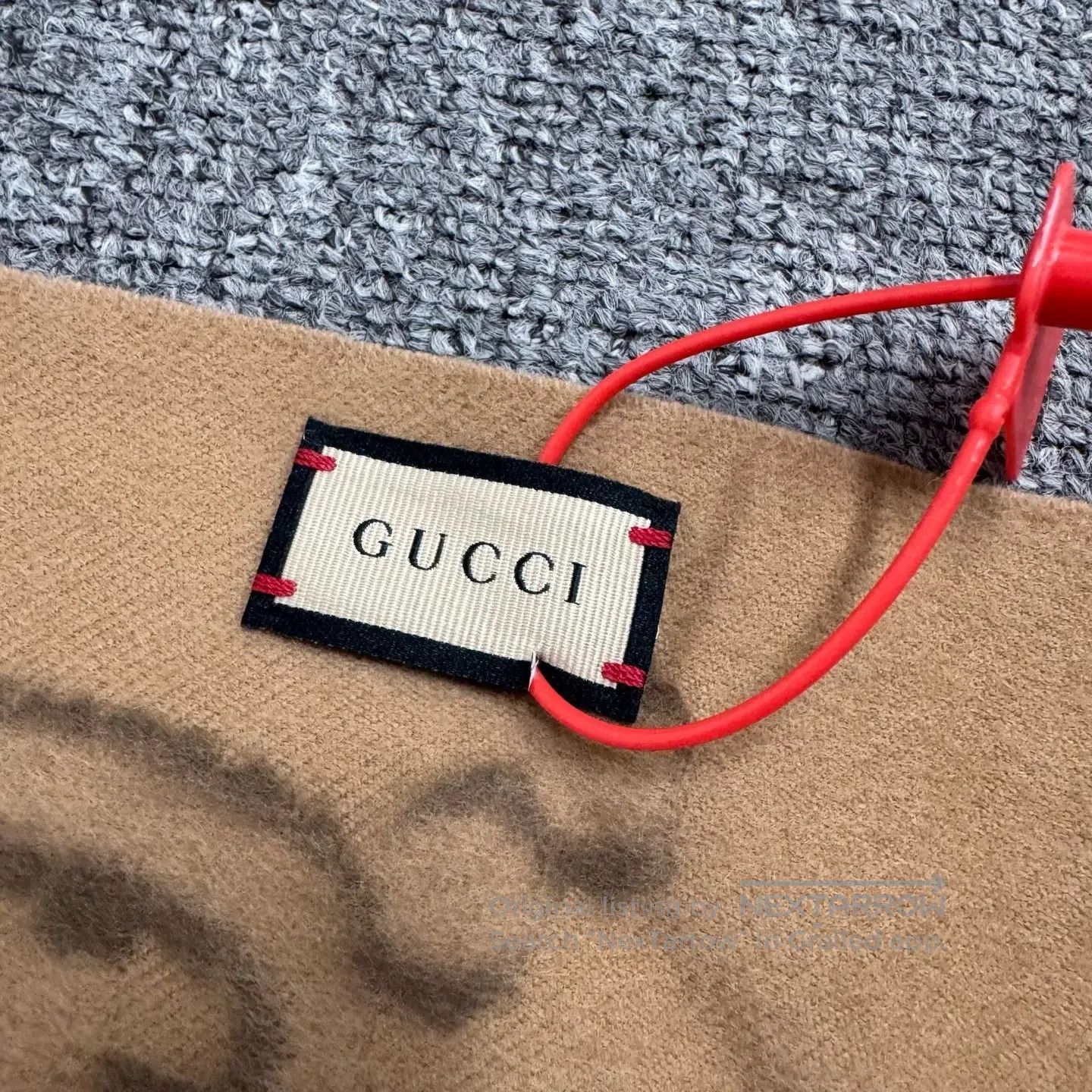 Gucci Guicci Double-G full-print jacquard scarf| Size ONE SIZE - 4 Thumbnail
