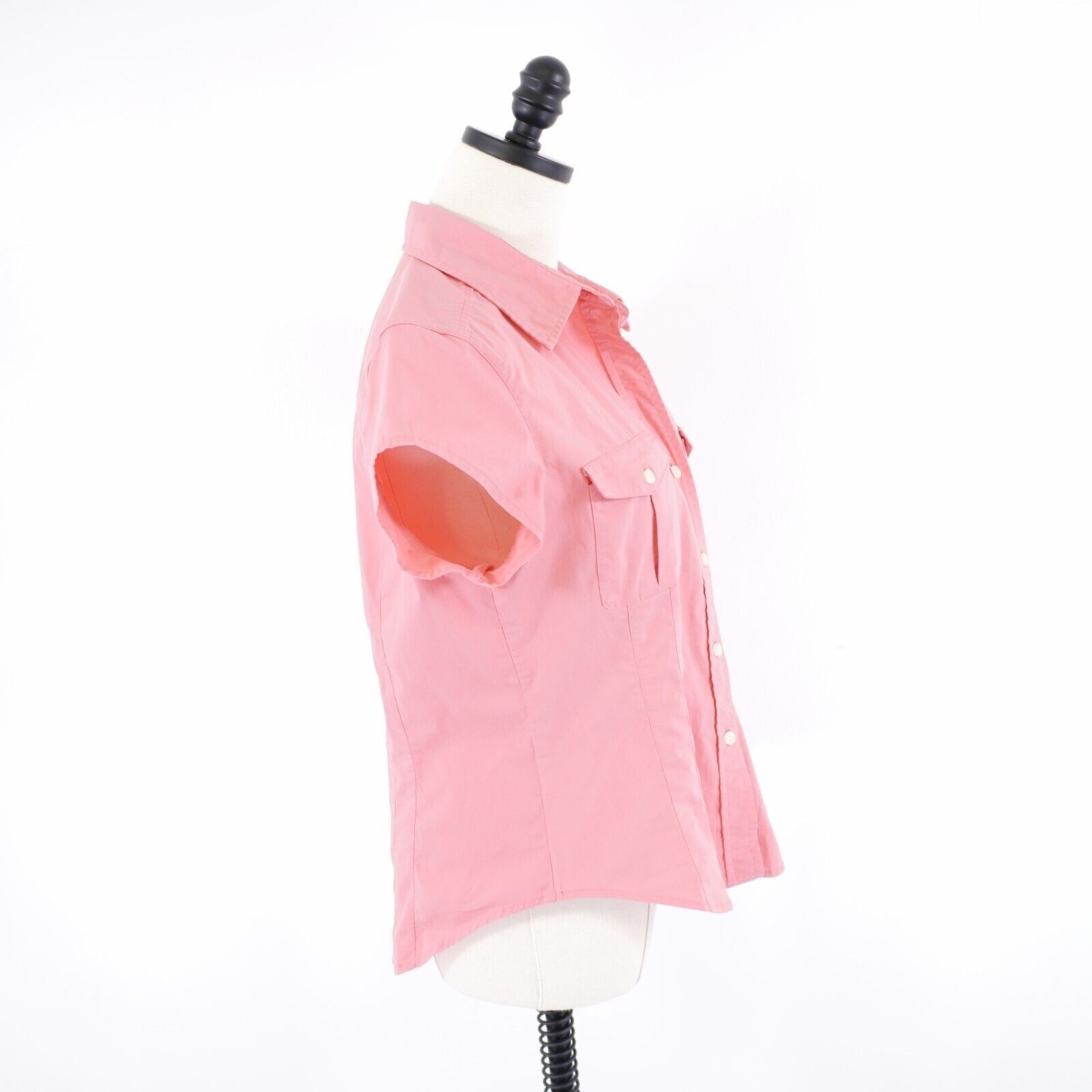 Designer New York & Company City Stretch Pink Large Collared Fitted B Size L / US 10 / IT 46 - 5 Thumbnail