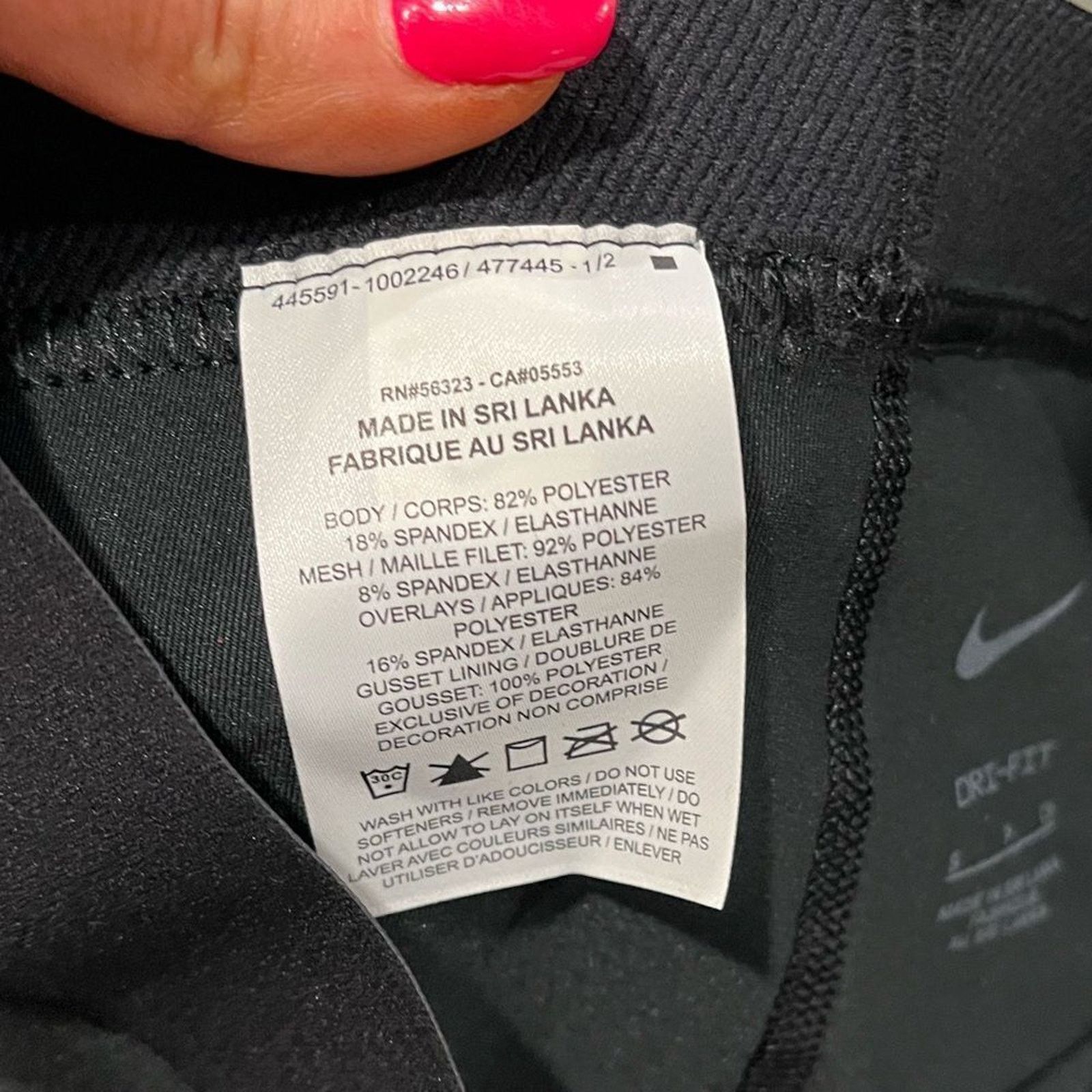 Nike NWOT Nike Pro Womens Dri-Fit WNBA Official Compression S Size 24" / US 00 / IT 34 - 4 Thumbnail