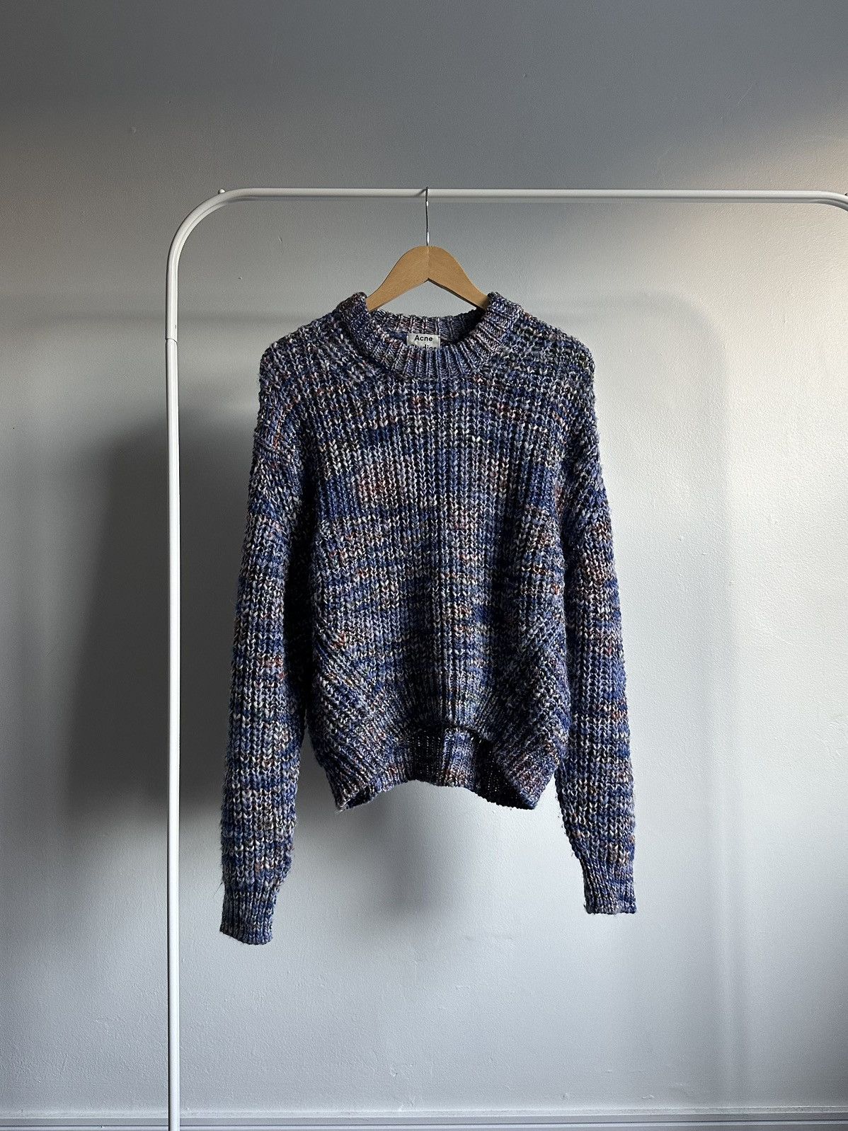 Pre-owned Acne Studios Zora Multi Sweater In Multicolor