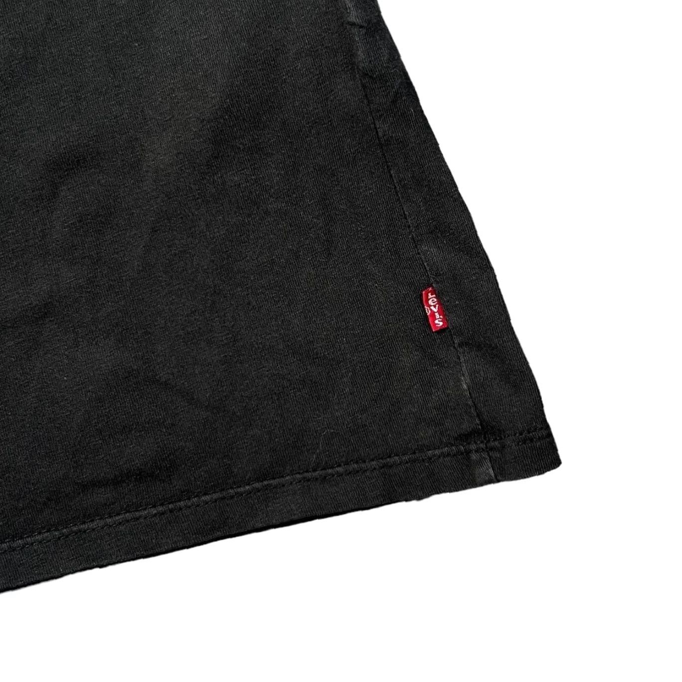 Levi's Levi's Classic Red Tab Big Logo Spellout Graphic Black Short Sleeve T-Shirt XL Men Regular Crew Neck Size XL Size US XL / EU 56 / 4 - 4 Thumbnail