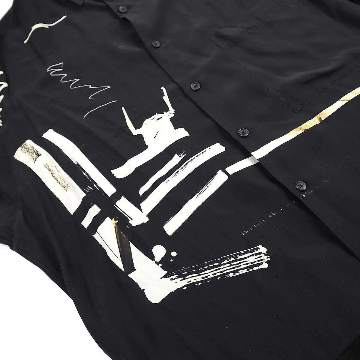 Yohji Yamamoto Yohji Yamamoto Pour Homme 22SS Silk Drape Long Shirt Size US M / EU 48-50 / 2 - 6 Thumbnail