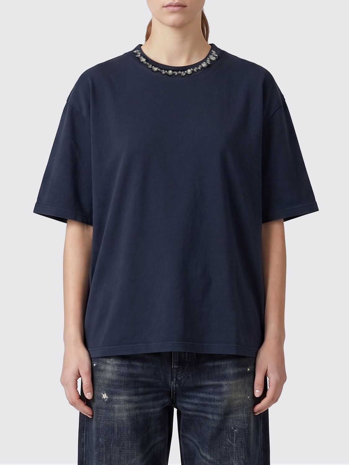 Golden Goose Golden Goose T-Shirt Woman Black Size XS / US 0-2 / IT 36-38 - 1 Thumbnail