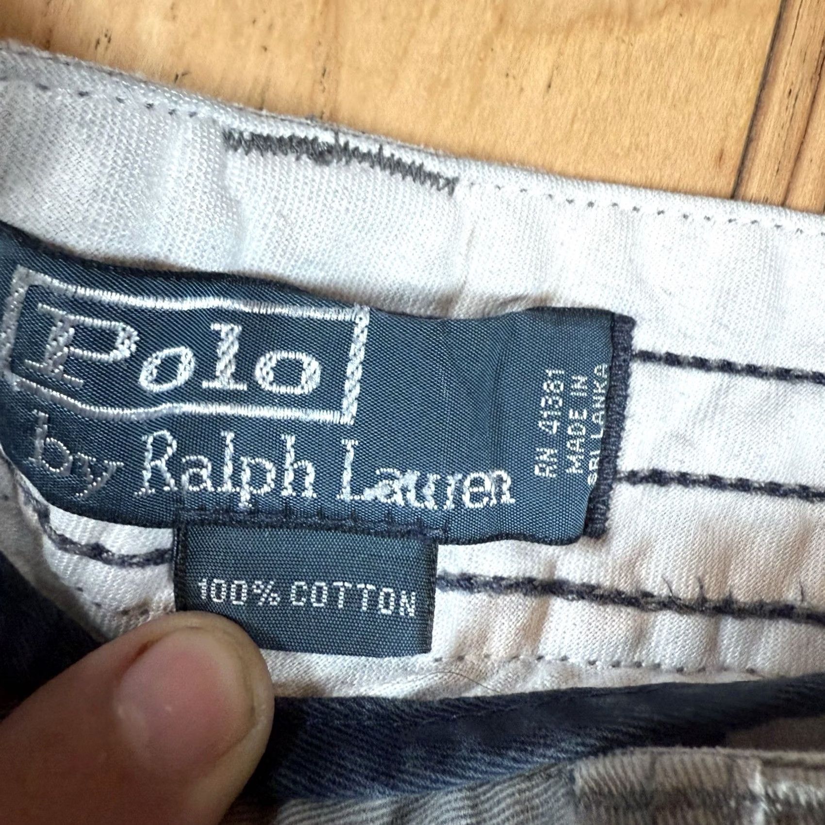 Polo Ralph Lauren VINTAGE Polo Ralph Lauren Cargo Shorts Chino Military Baggy Mens 32 Beige 34 Tag Measurements Mens Size US XS / EU 42 / 0 - 2 Thumbnail