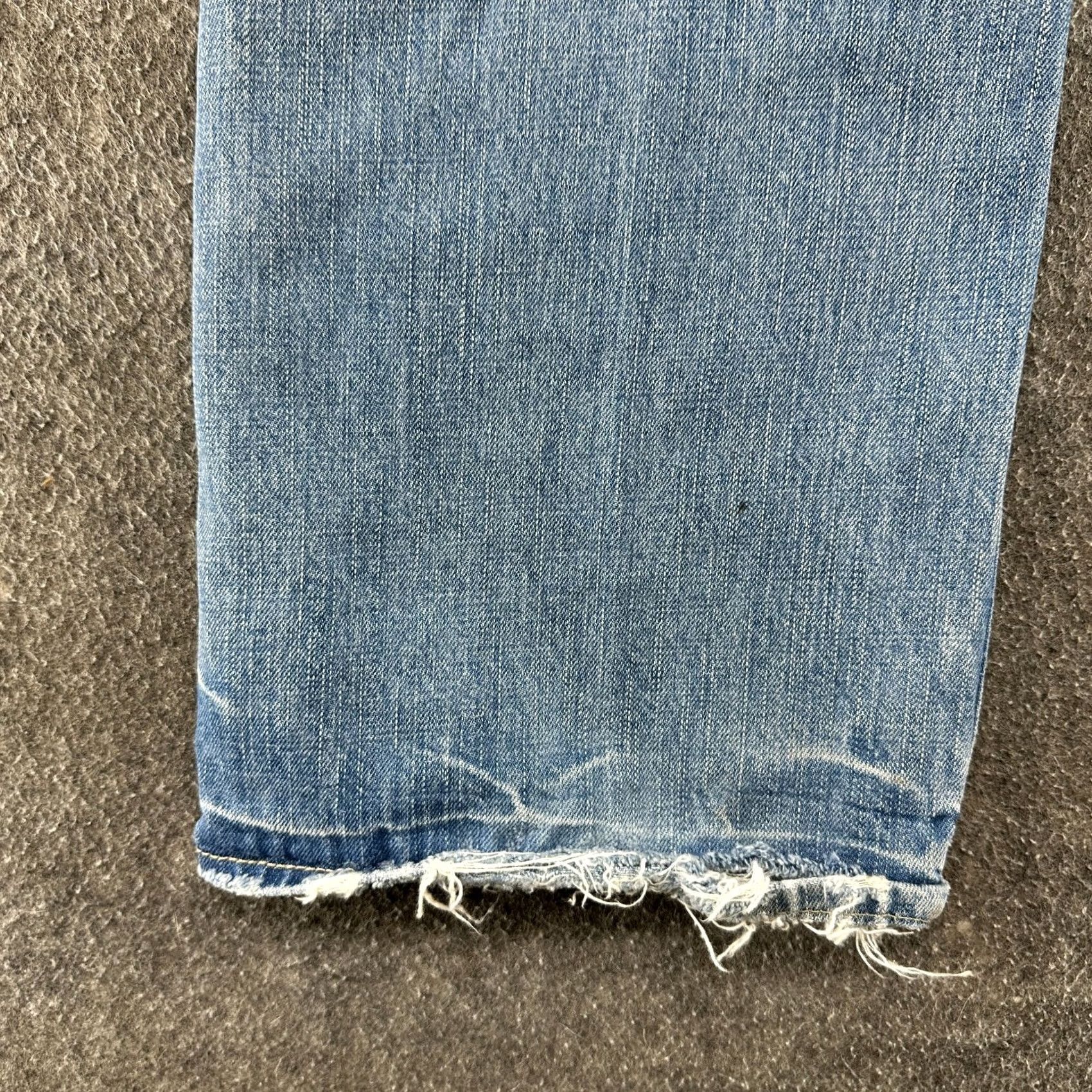 American Eagle Outfitters American Eagle Outfitters Jeans Men 32x36 Blue Bootcut Stretch Distressed 5-Pocket Denim Size US 32 / EU 48 - 5 Thumbnail