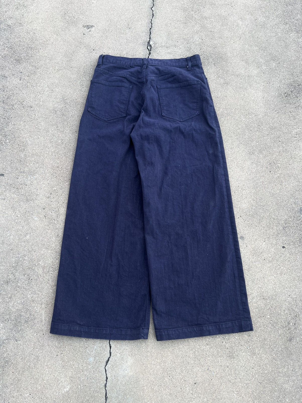 Vintage Japanese brand Wide Leg Pants Size US 32 / EU 48 - 7 Thumbnail
