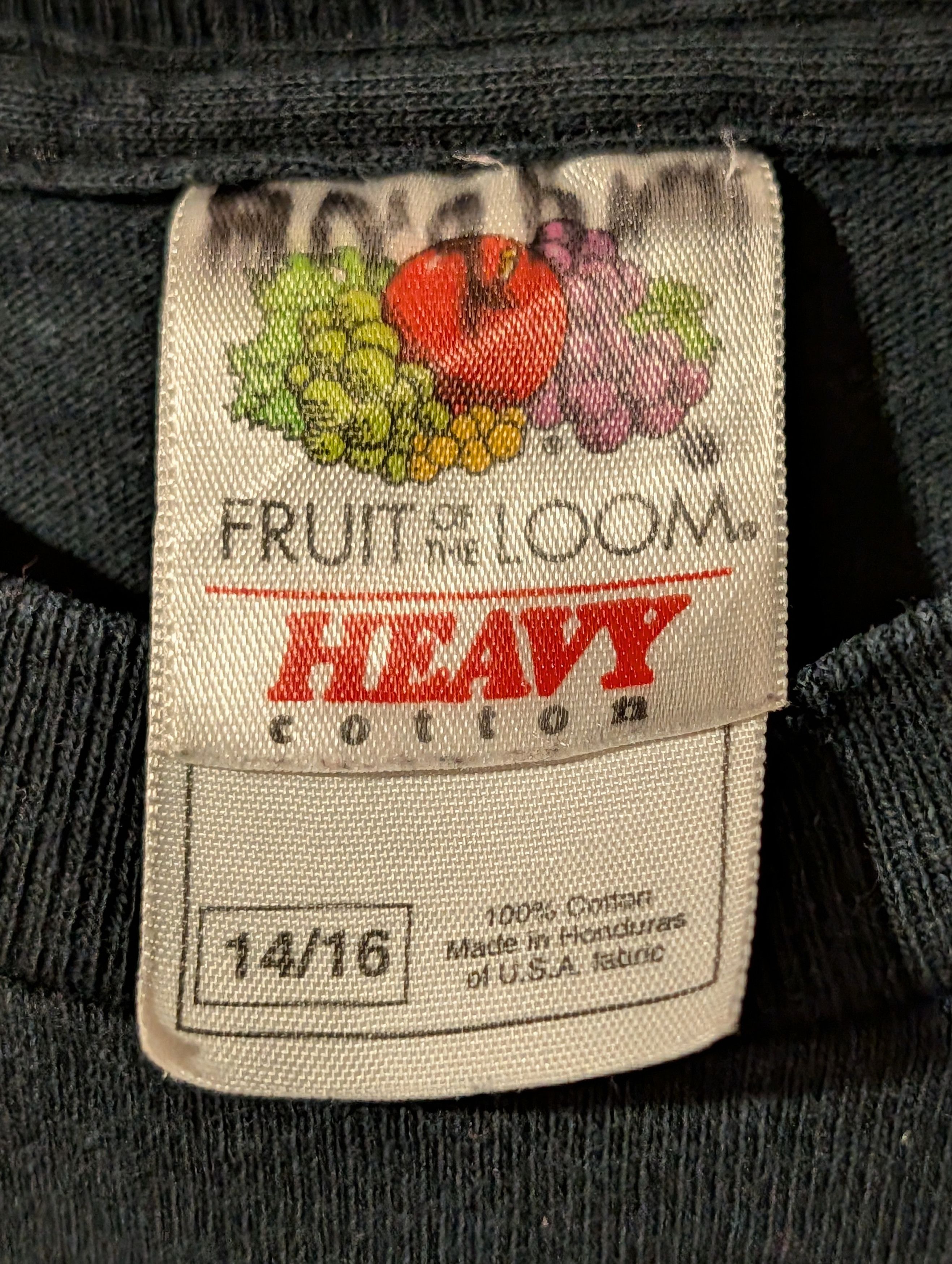 Fruit Of The Loom Vintage 90s Cats on Broadway Kids Black Medium T-Shirt Size US M / EU 48-50 / 2 - 3 Thumbnail